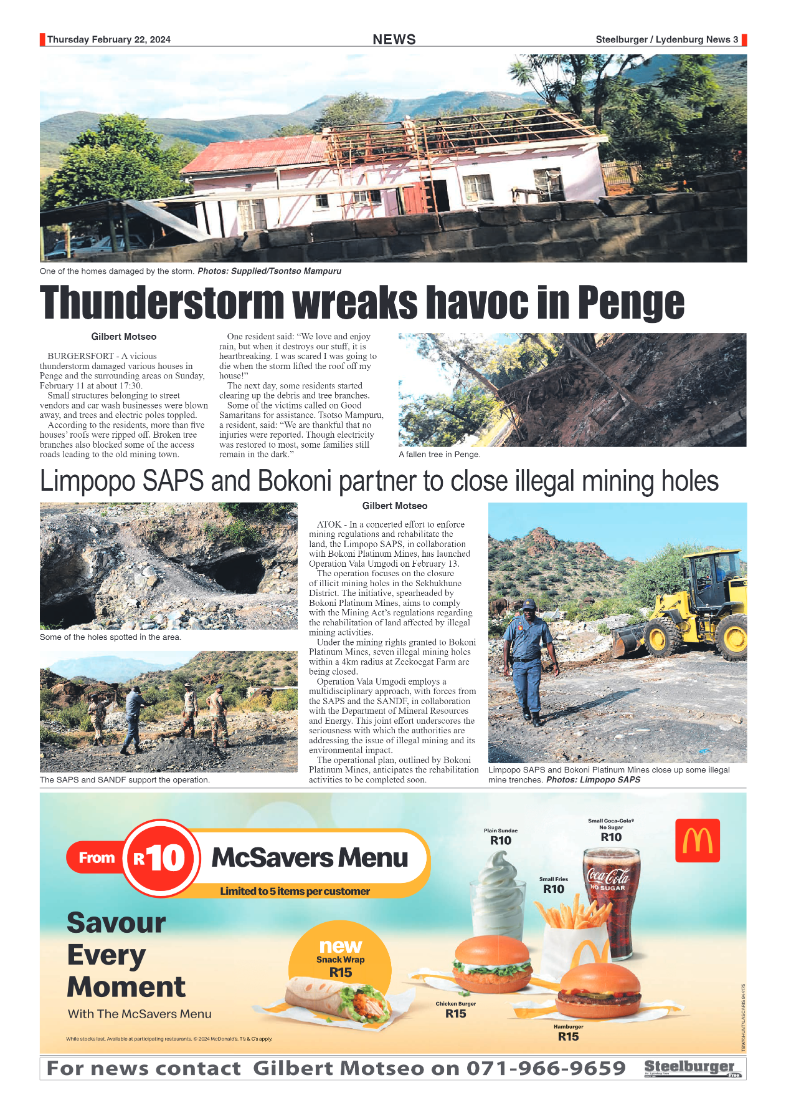 Steelburger News 22 February 2024 page 3