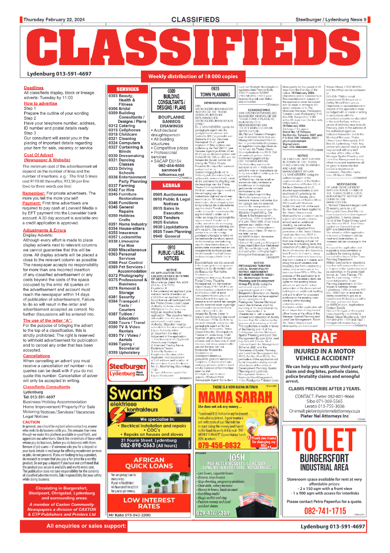 Steelburger News 22 February 2024 page 9