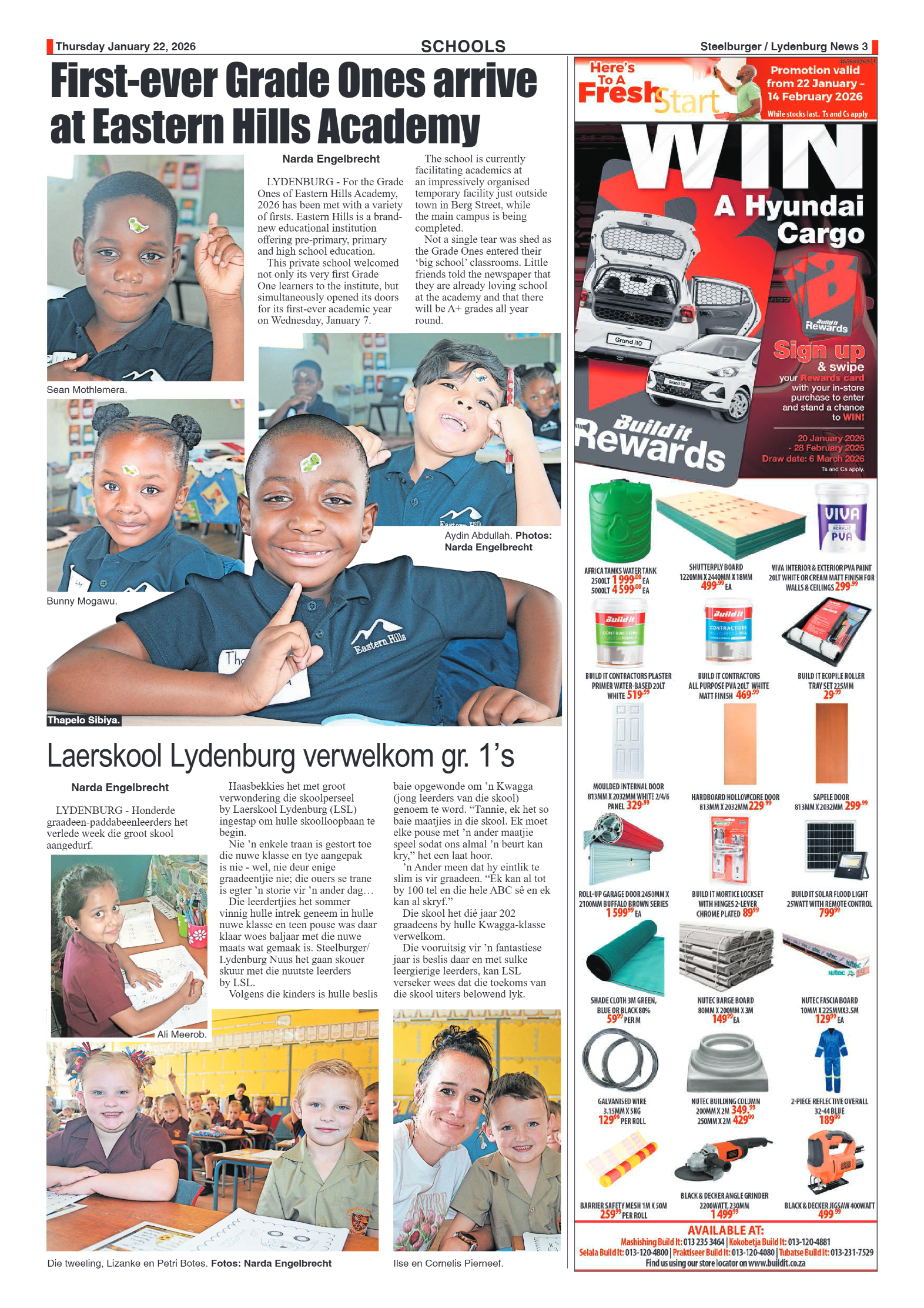Steelburger News 22 January 2026 page 3