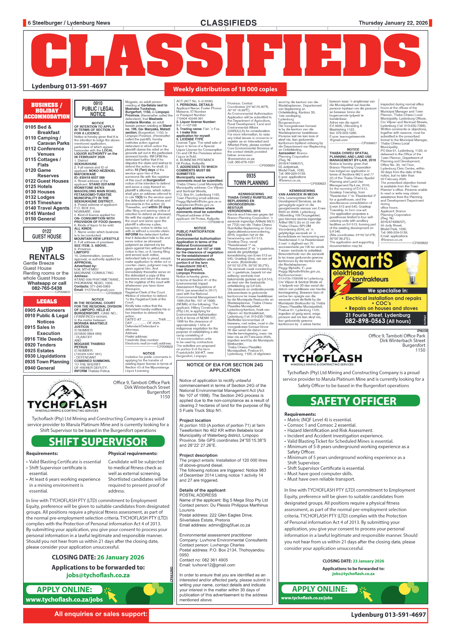 Steelburger News 22 January 2026 page 6