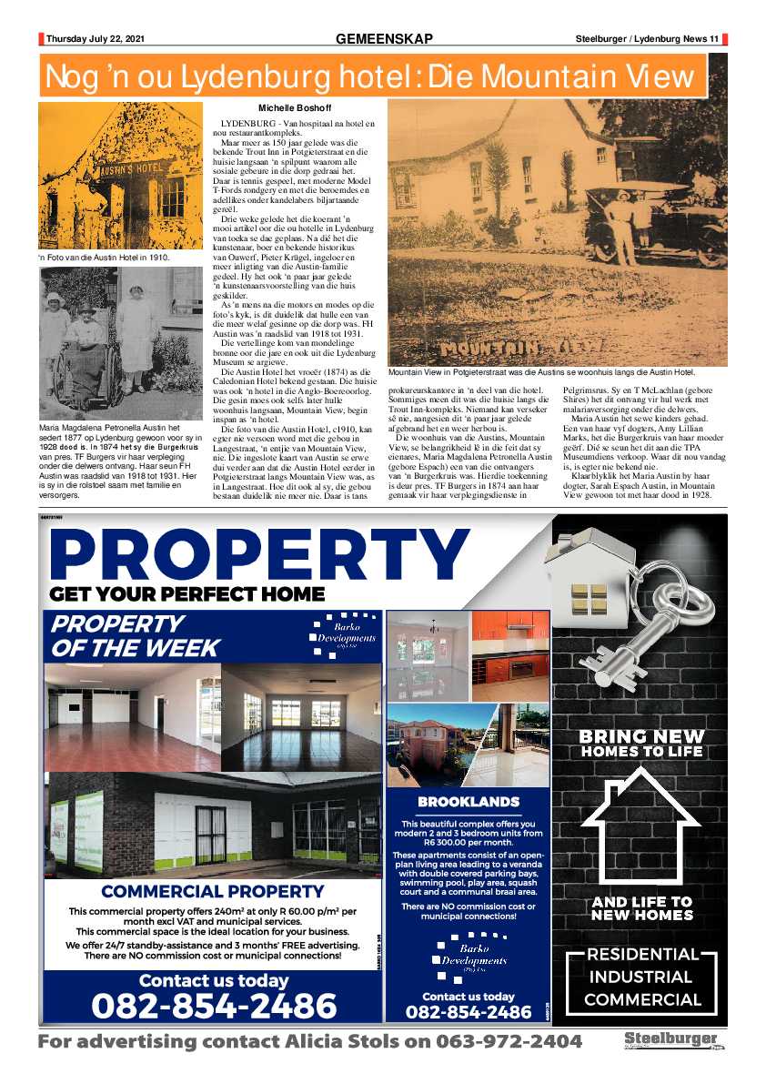 Steelburger News 22 July 2021 page 11