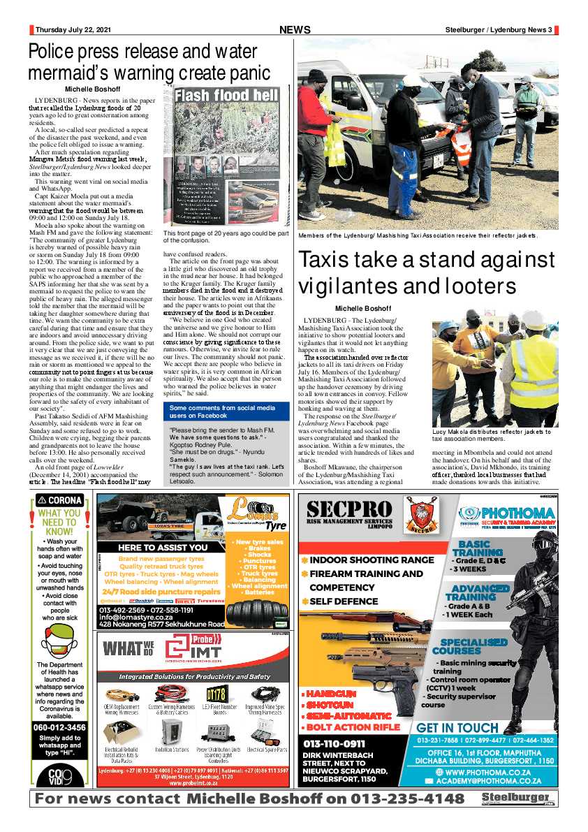 Steelburger News 22 July 2021 page 3
