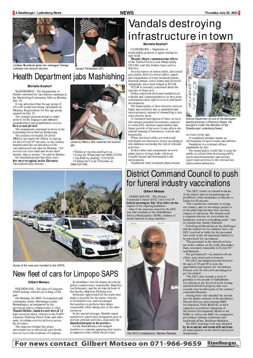 Steelburger News 22 July 2021 page 4