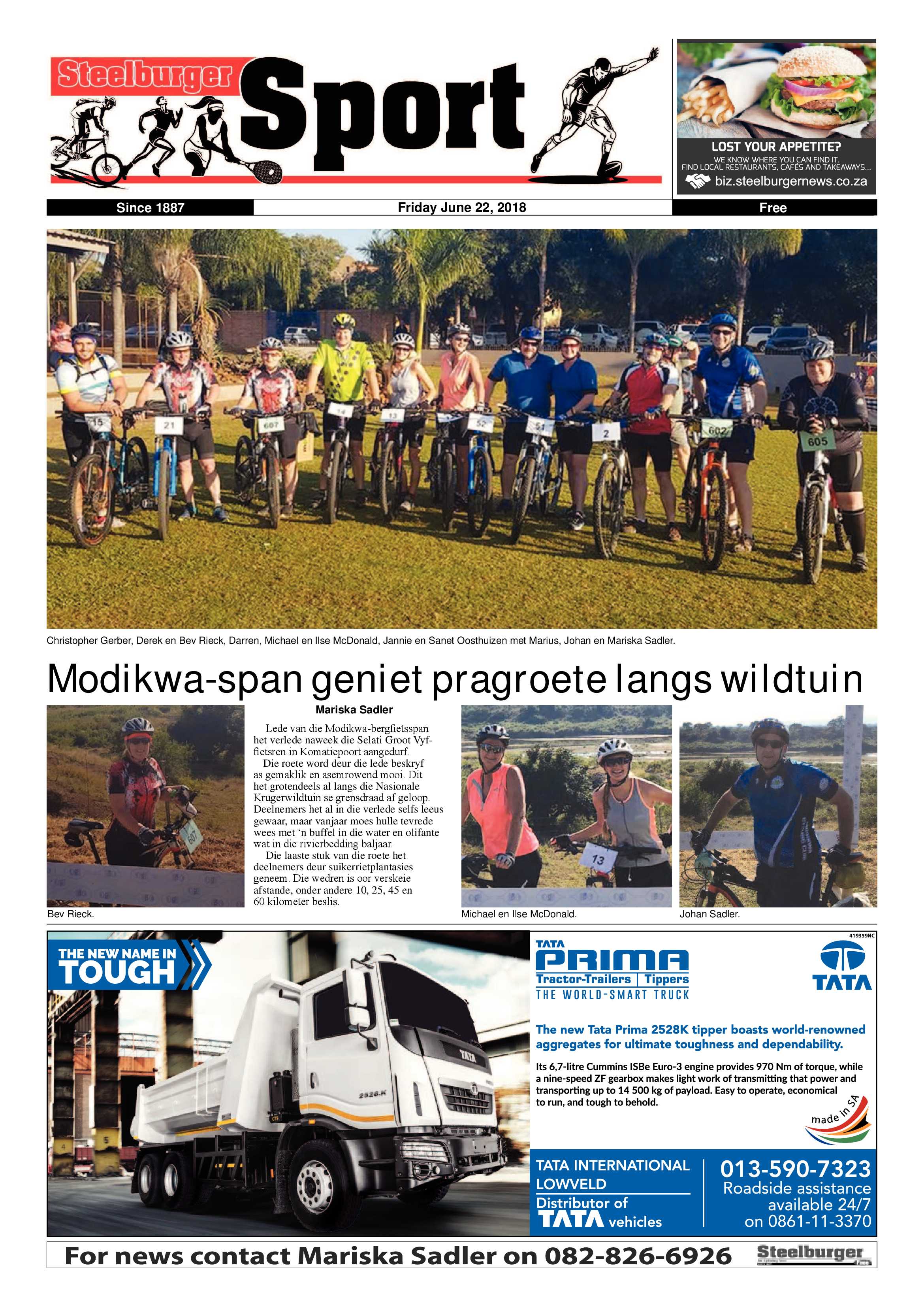Steelburger News 22 June 2018 page 16