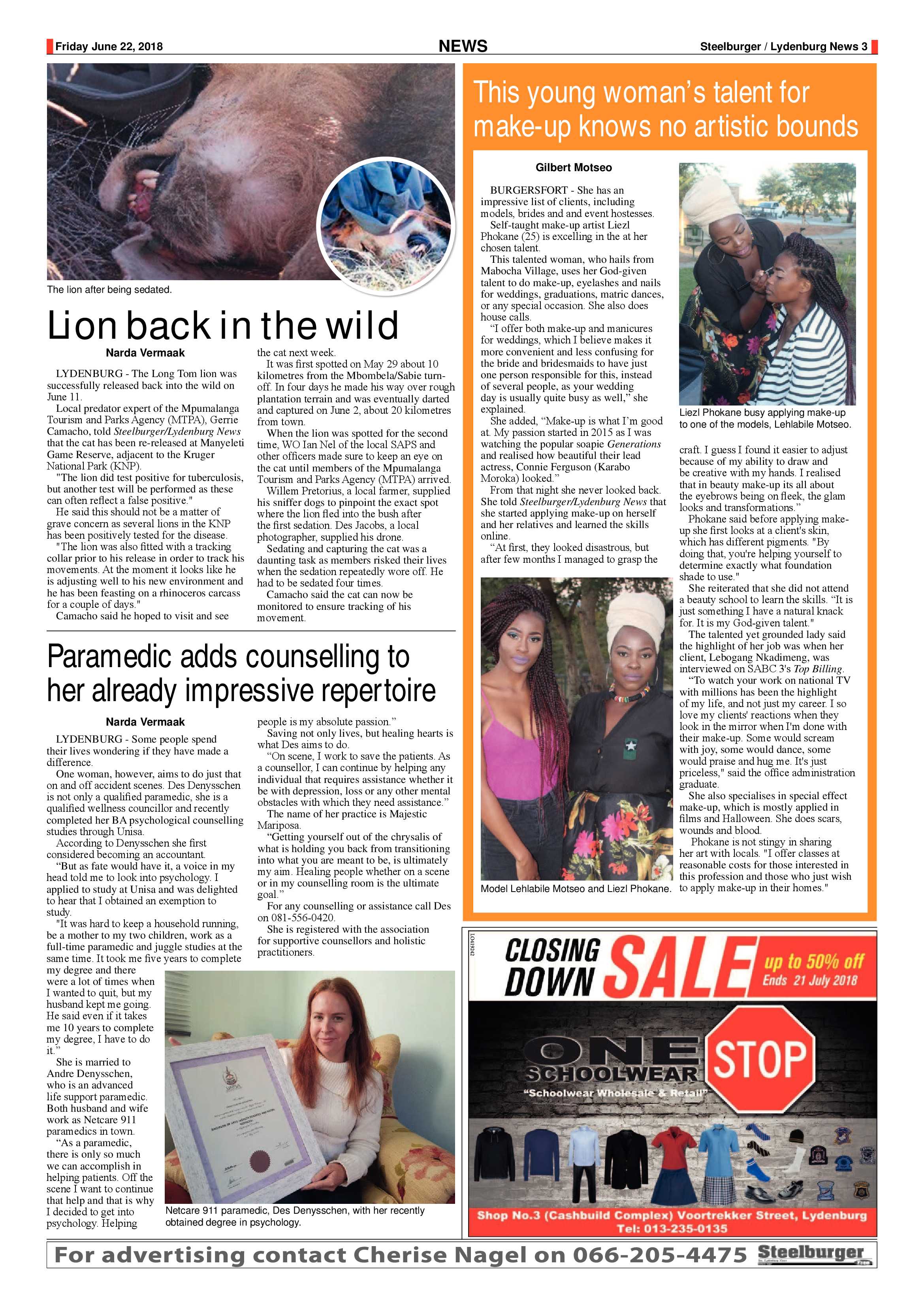 Steelburger News 22 June 2018 page 3