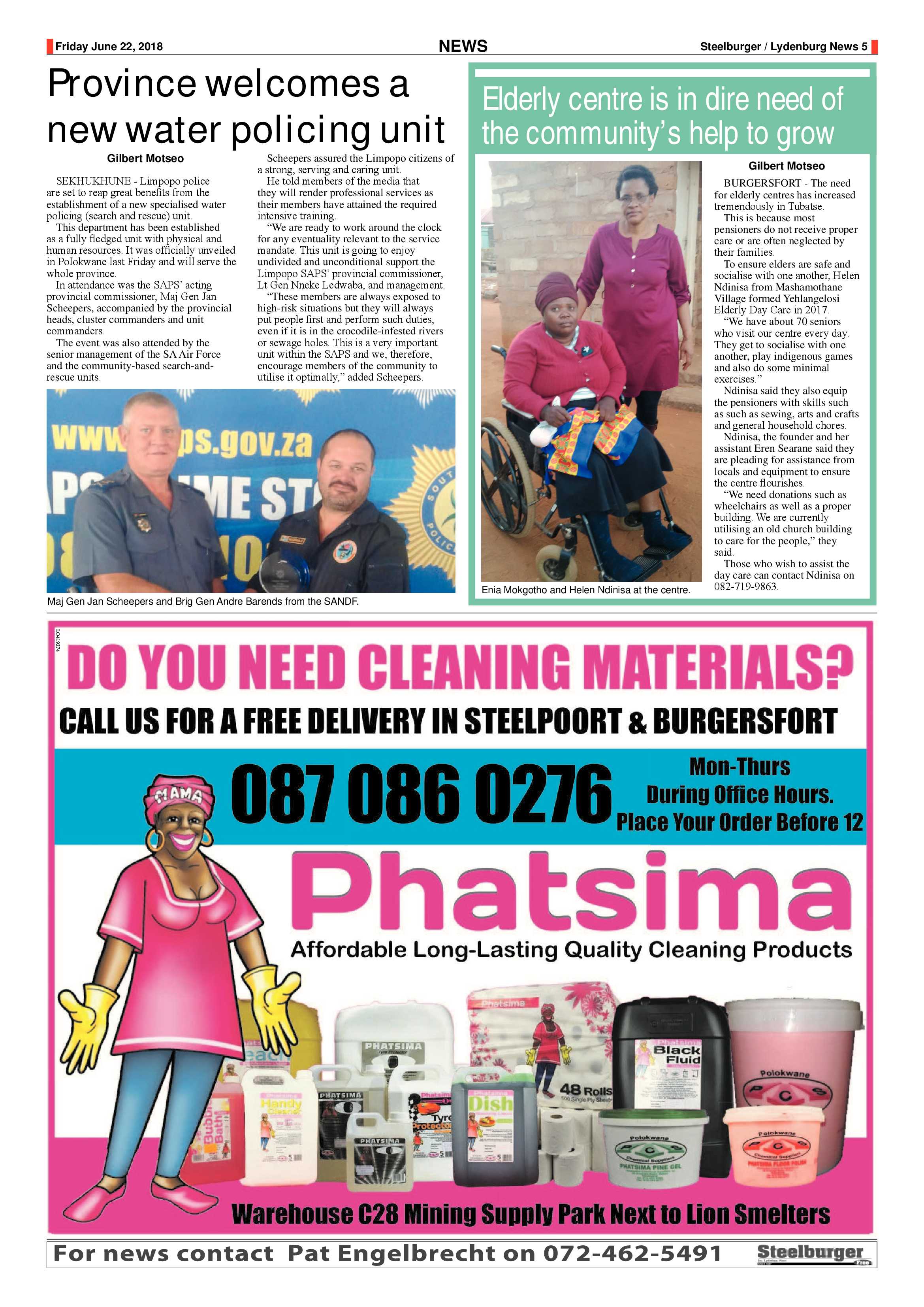 Steelburger News 22 June 2018 page 5
