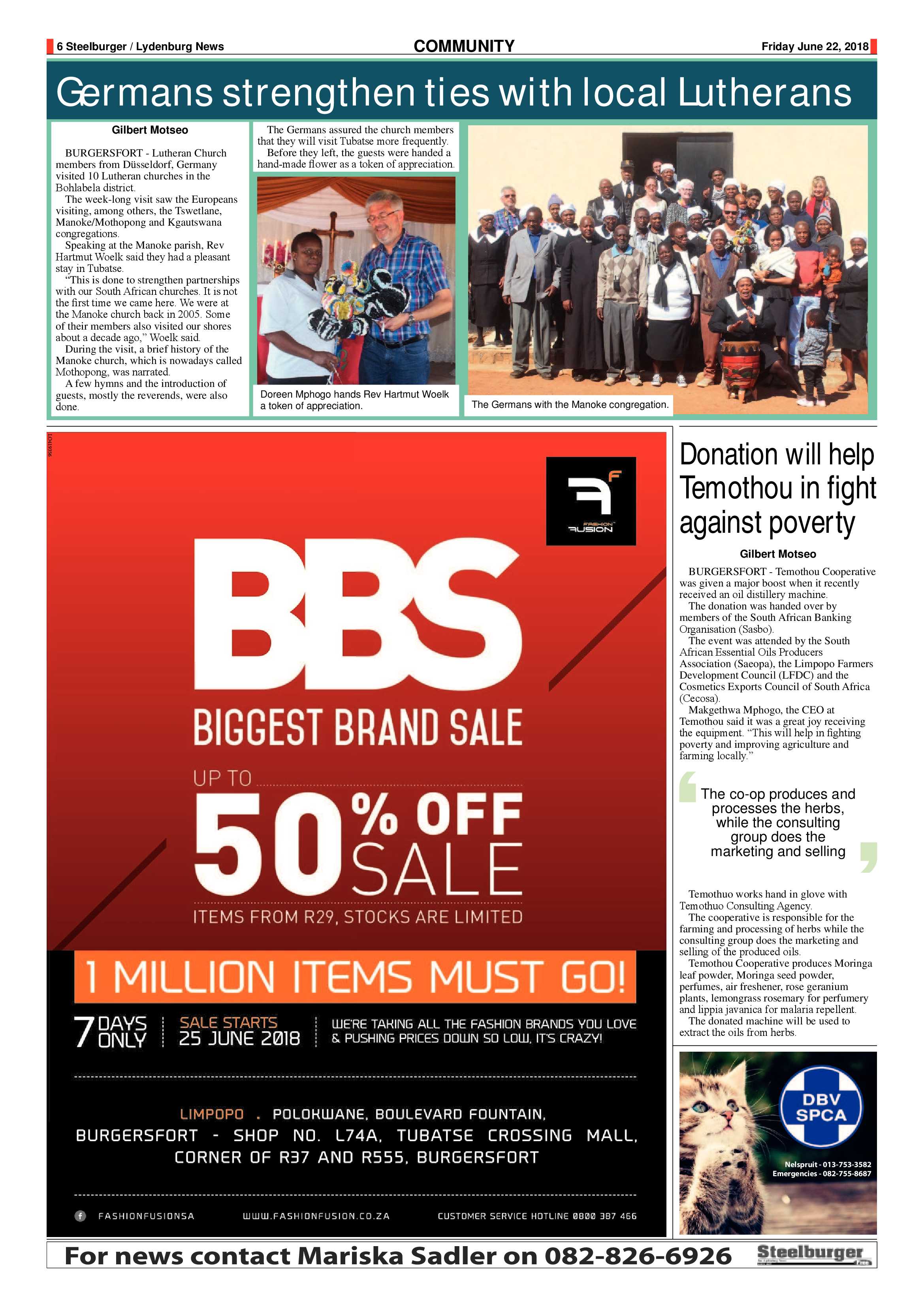 Steelburger News 22 June 2018 page 6