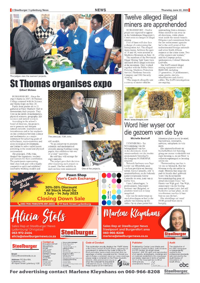 Steelburger News 21 June 2023 page 2
