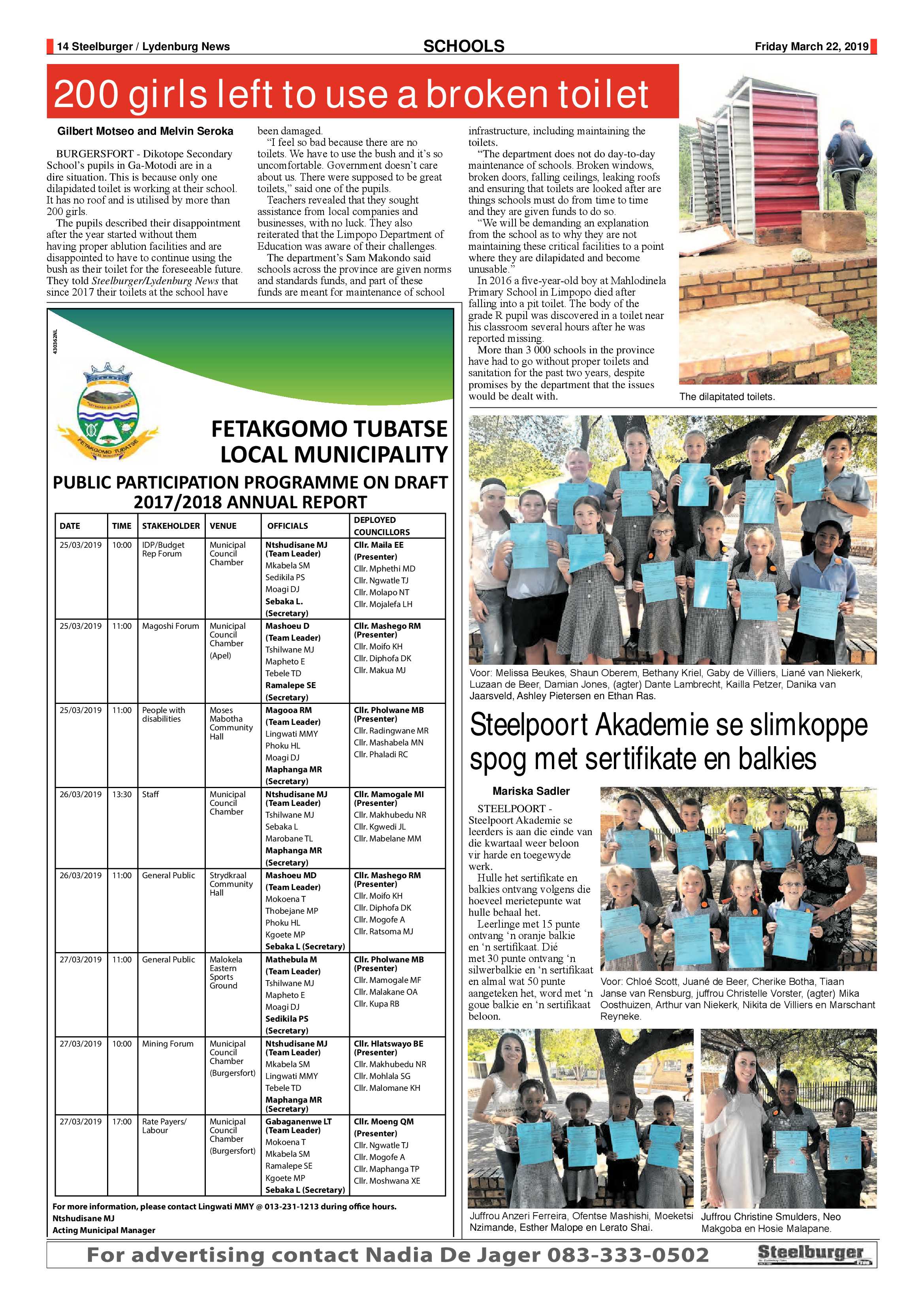 Steelburger News 22 March 2019 page 14