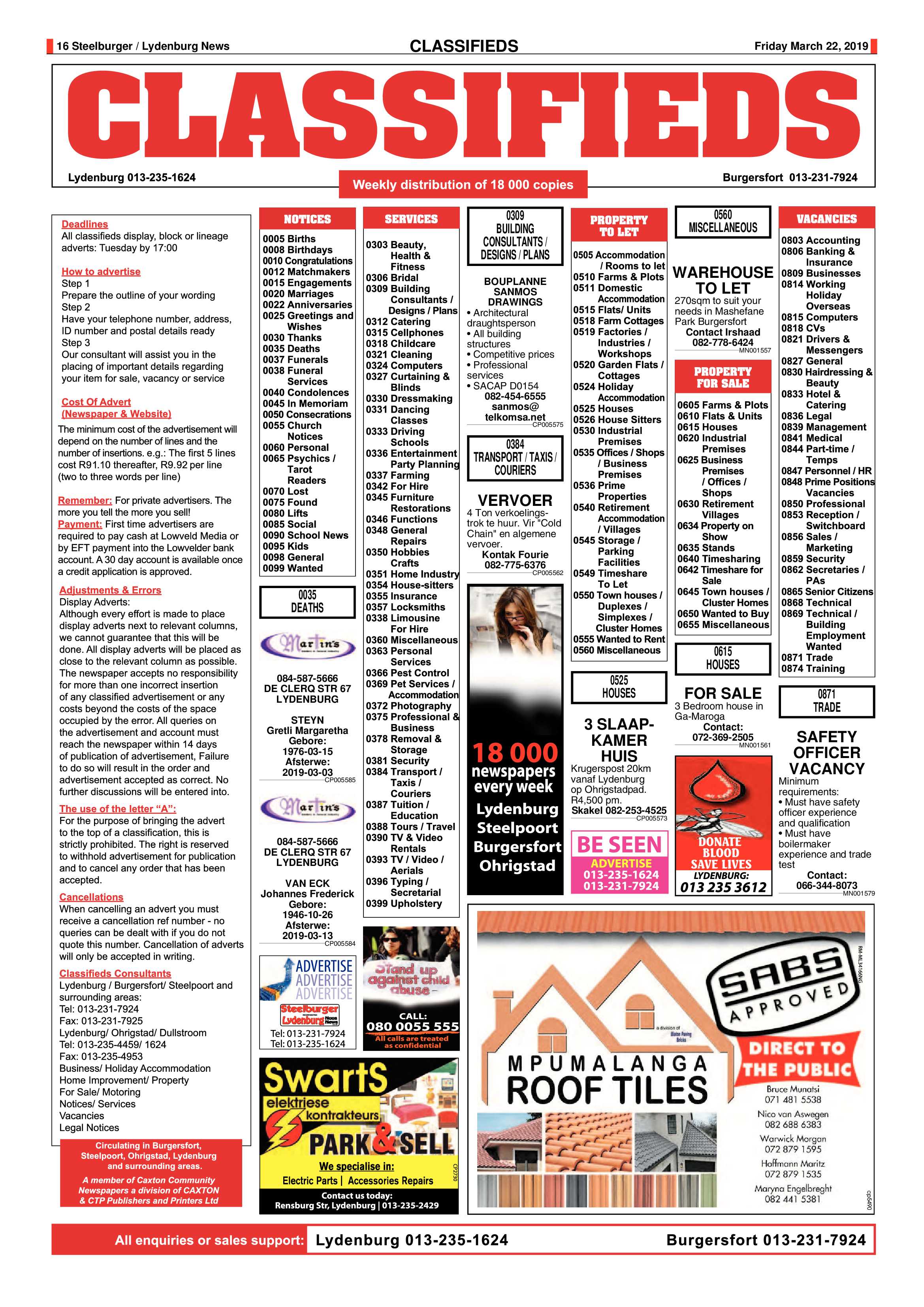 Steelburger News 22 March 2019 page 16