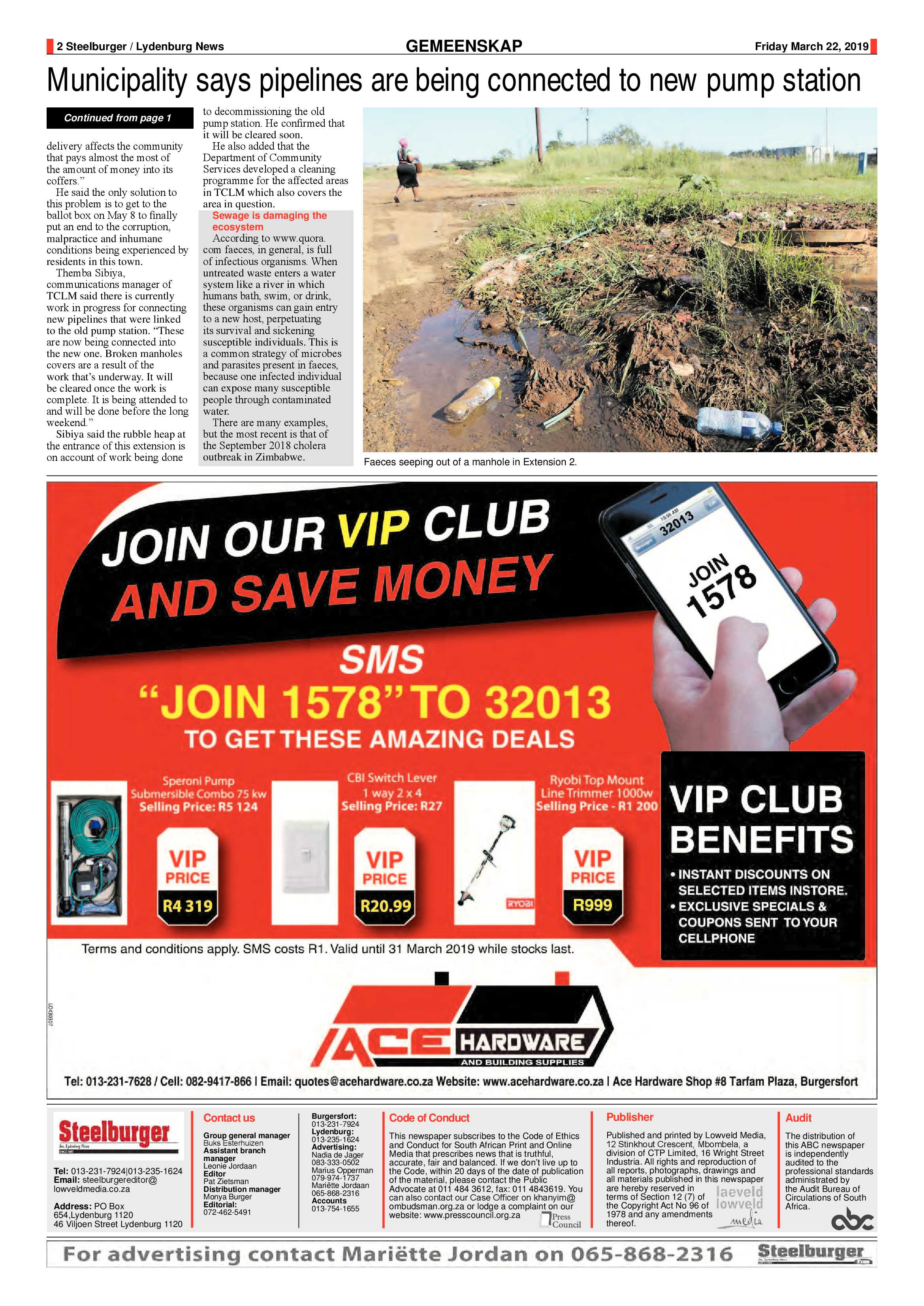 Steelburger News 22 March 2019 page 2