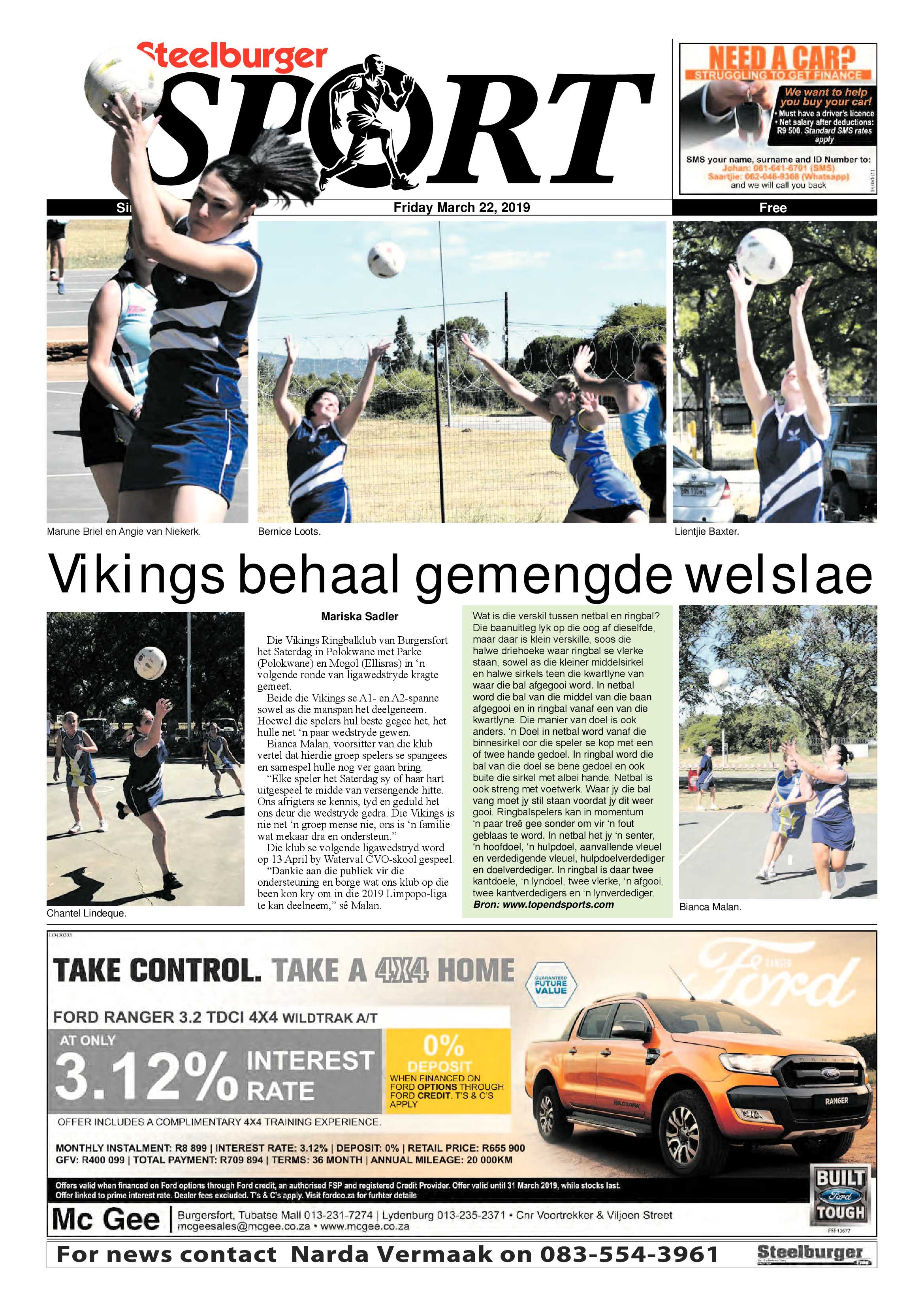 Steelburger News 22 March 2019 page 20