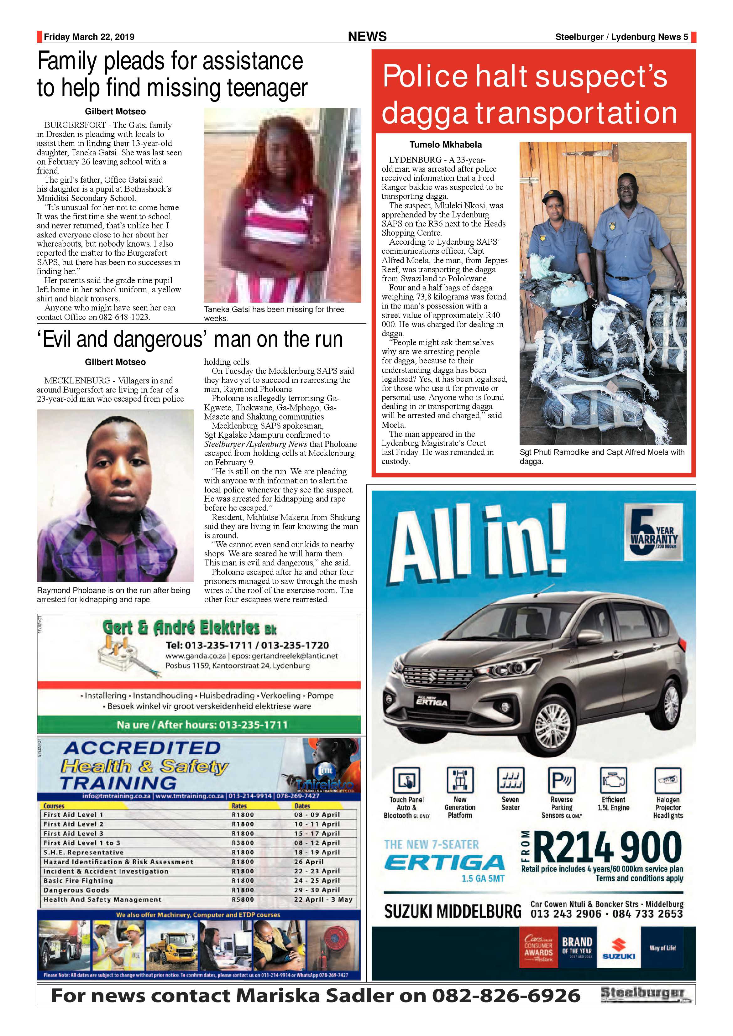 Steelburger News 22 March 2019 page 5