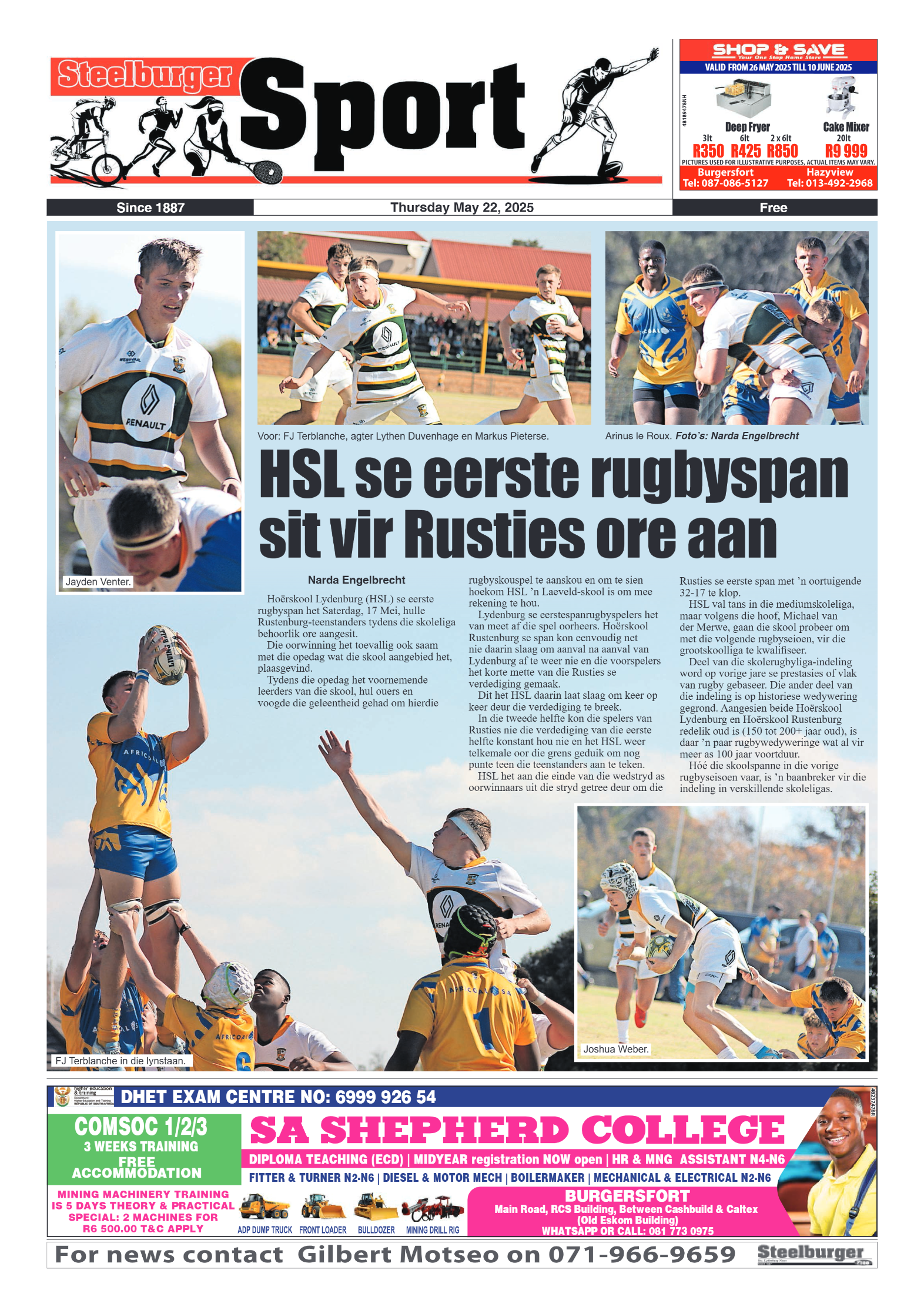 Steelburger News 22 May 2025 page 12