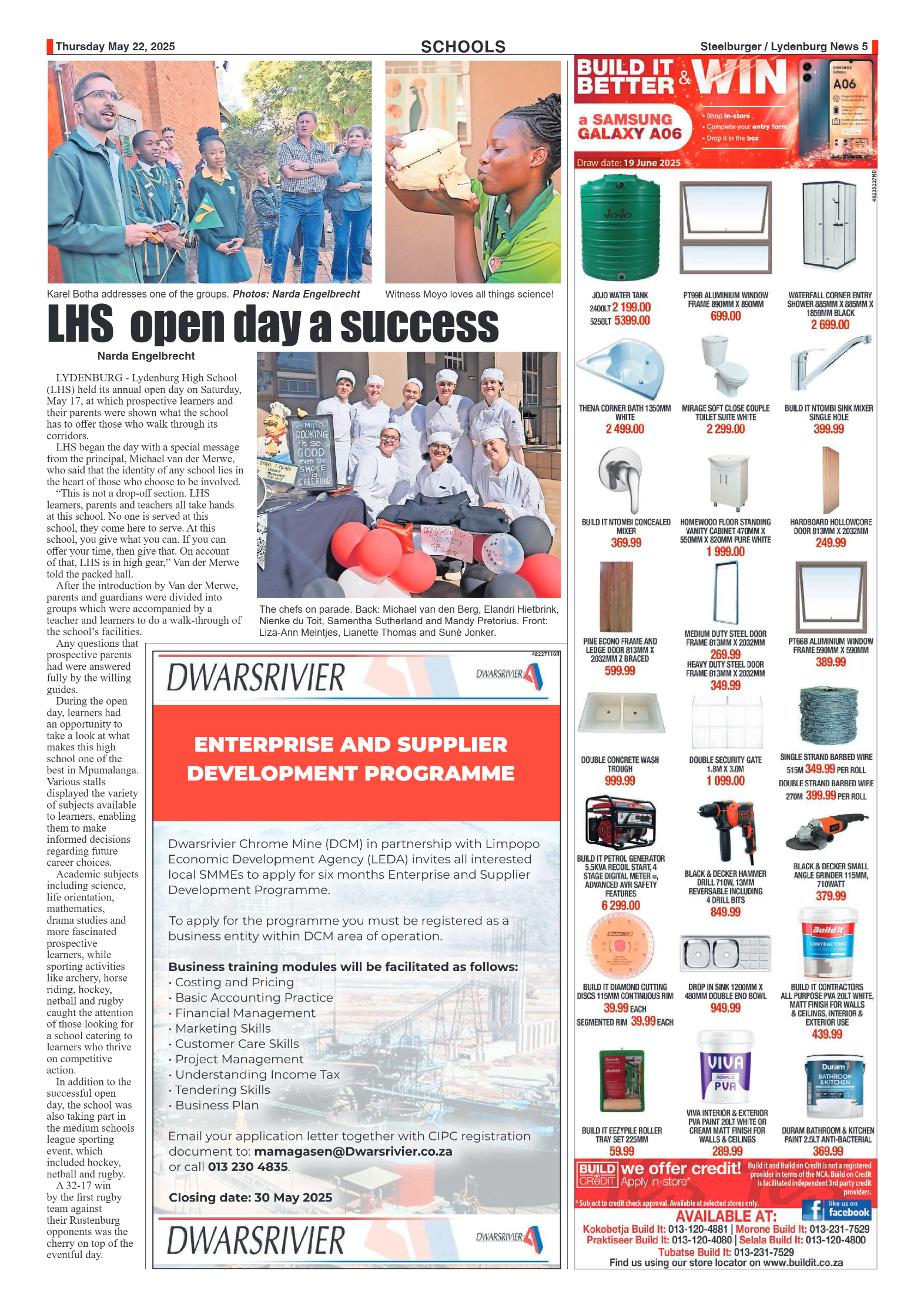 Steelburger News 22 May 2025 page 5