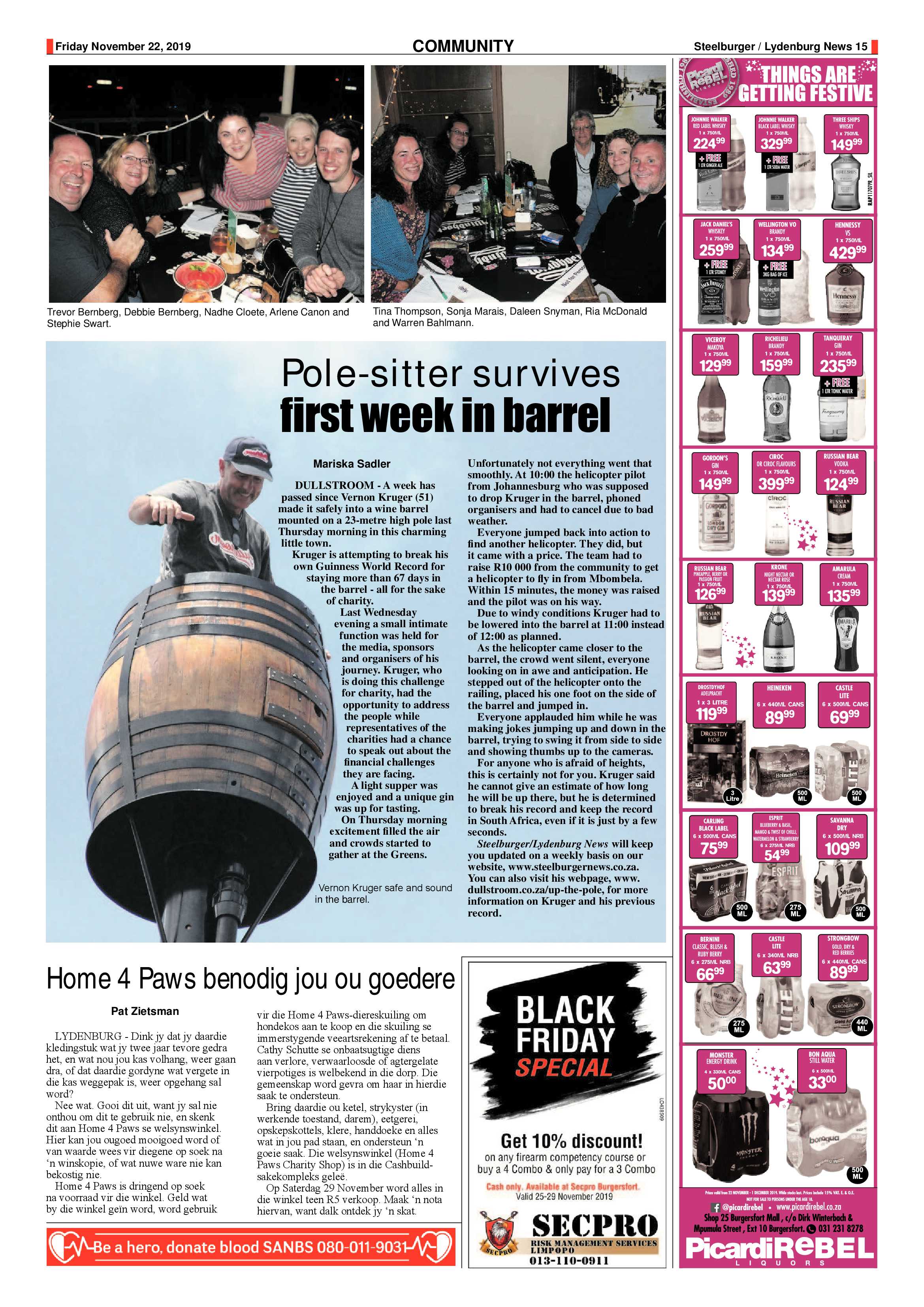 Steelburger News 22 November 2019 page 15