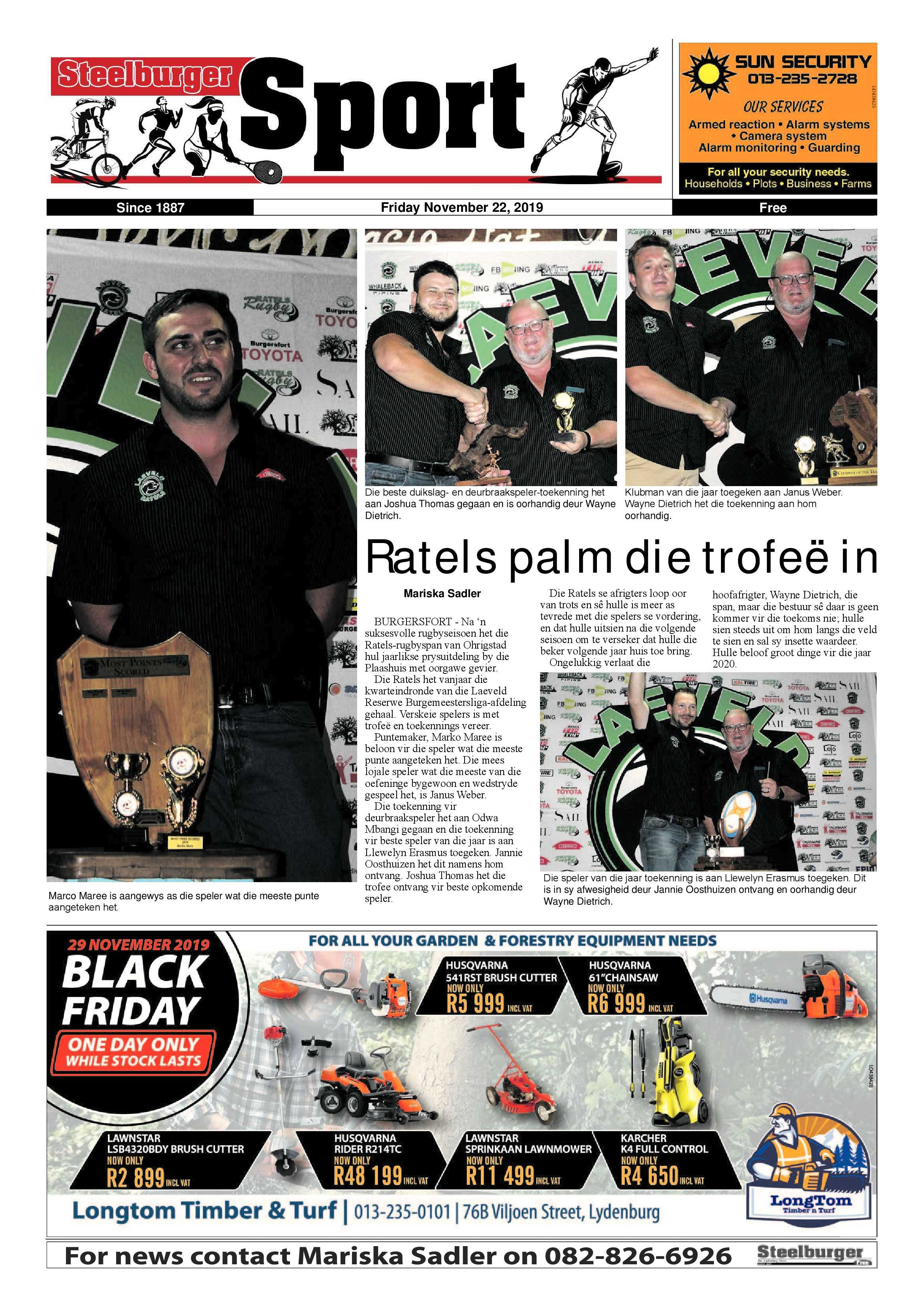 Steelburger News 22 November 2019 page 16