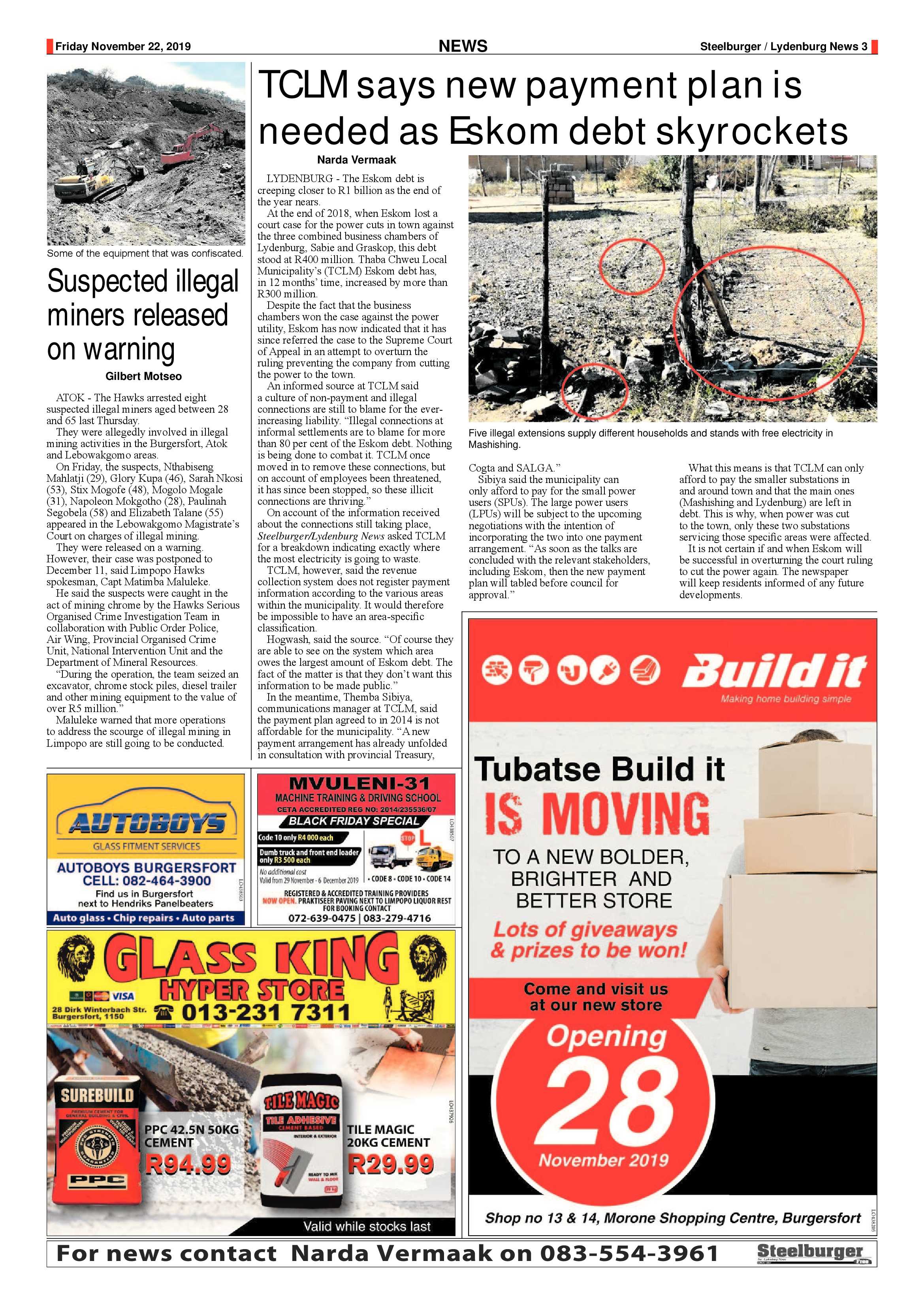 Steelburger News 22 November 2019 page 3