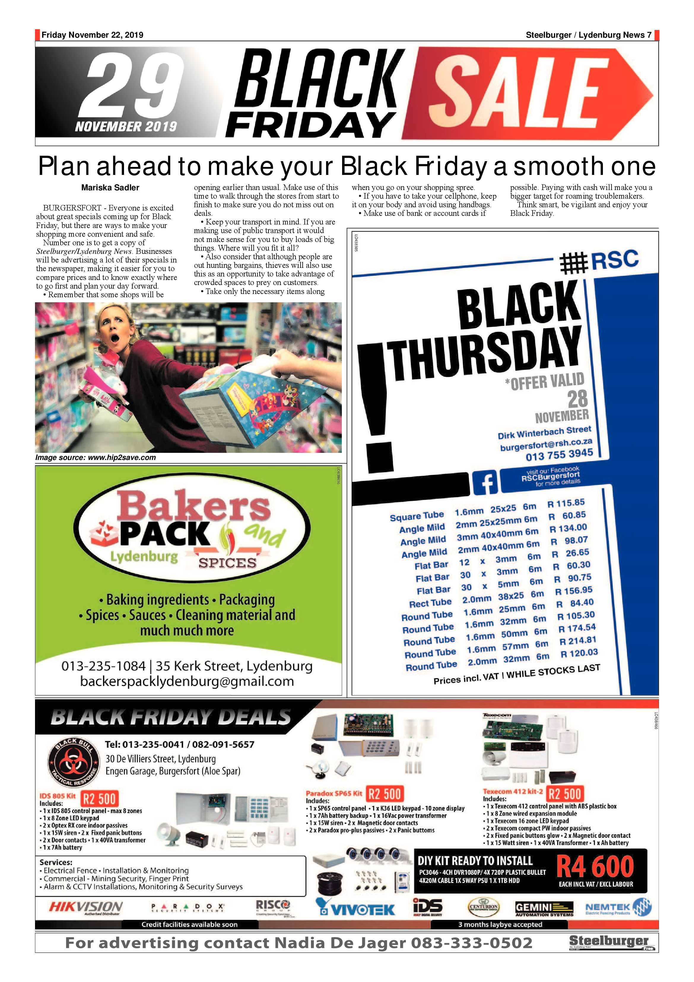 Steelburger News 22 November 2019 page 7