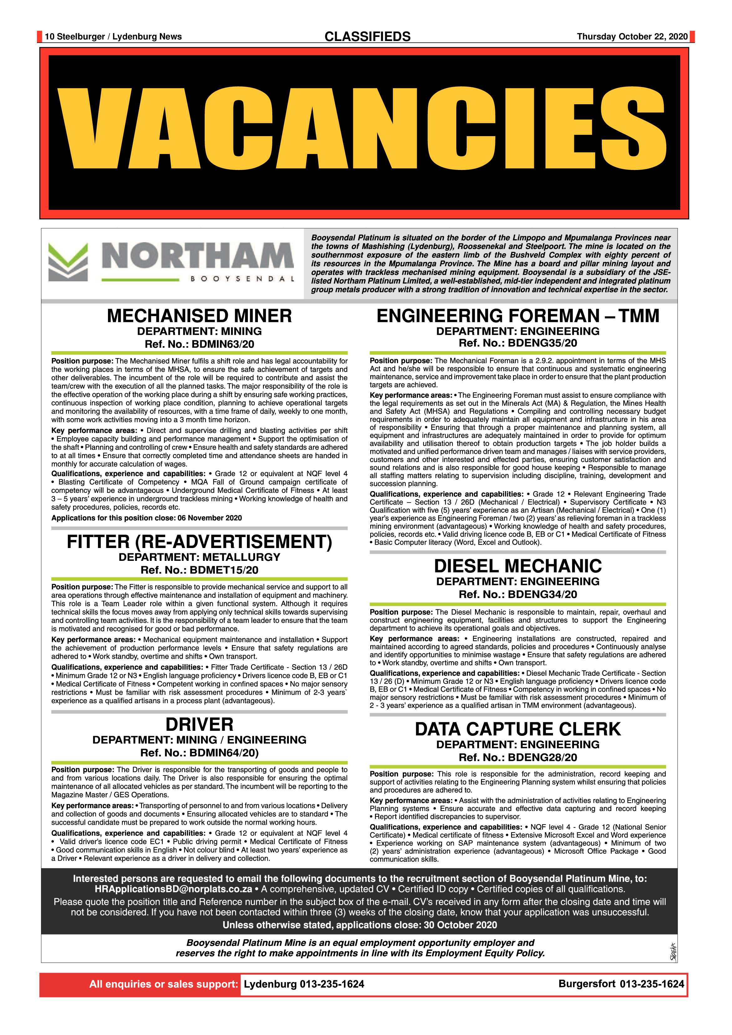 Steelburger news 22 October 2020 page 10