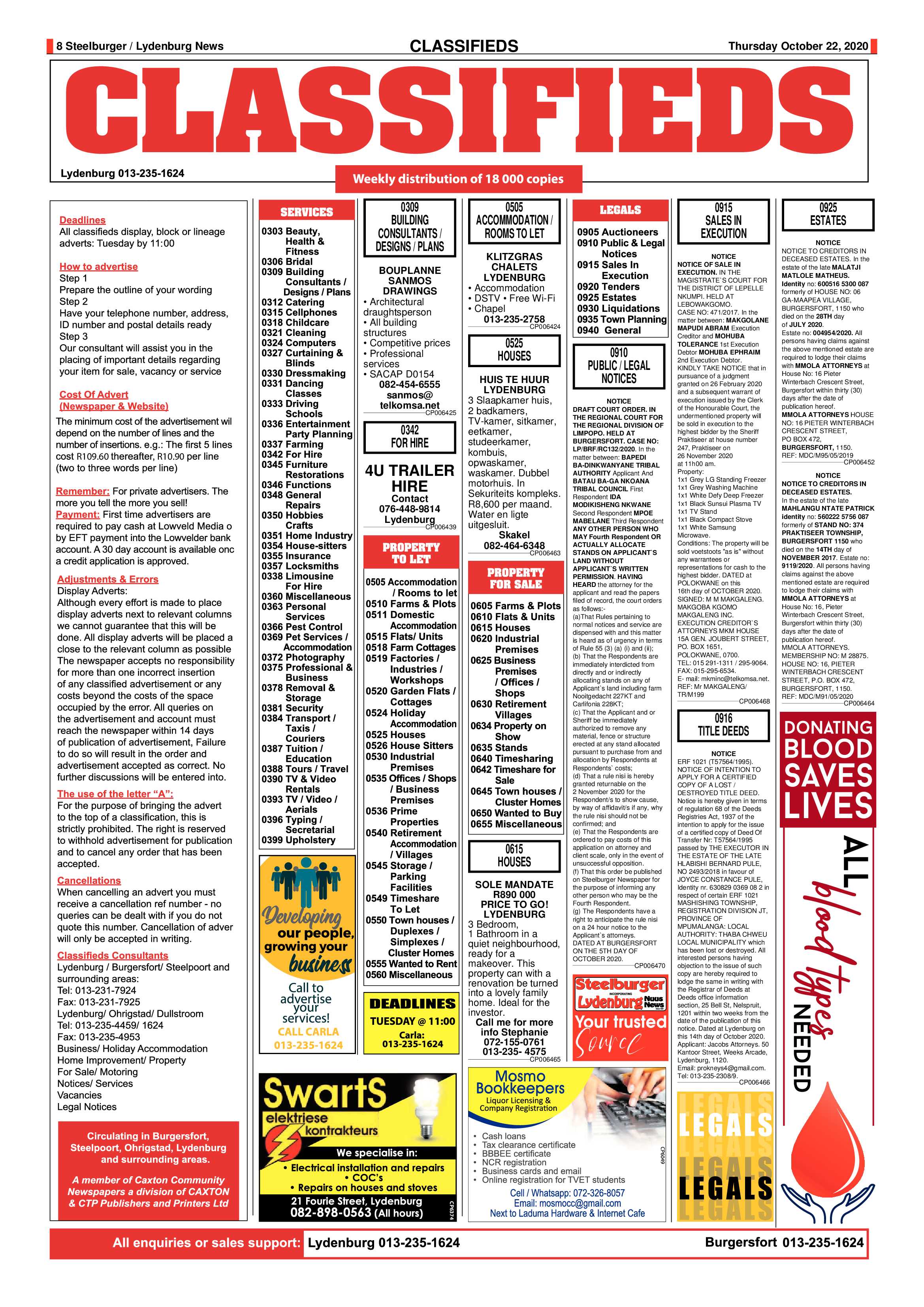 Steelburger news 22 October 2020 page 8