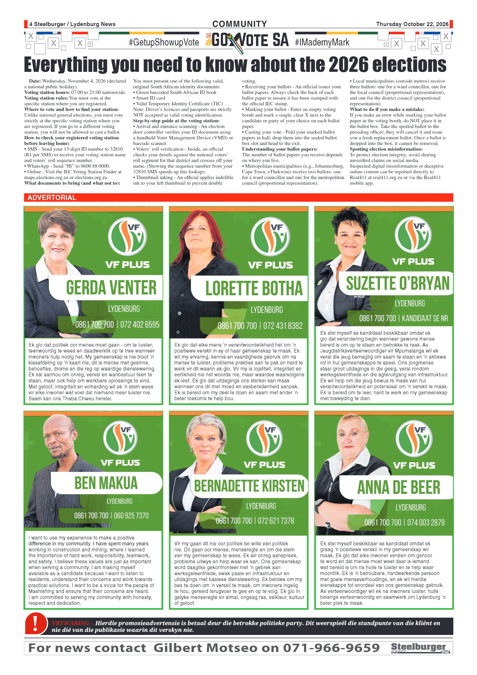 Steelburger News 22 October 2026 page 4