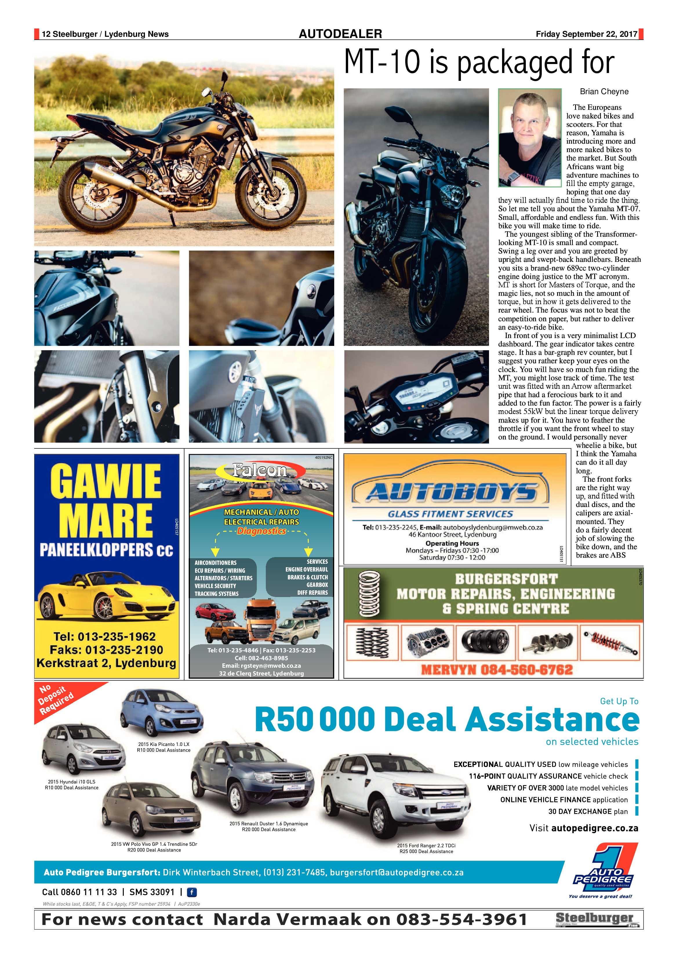 Steelburger News 22 September 2017 page 12