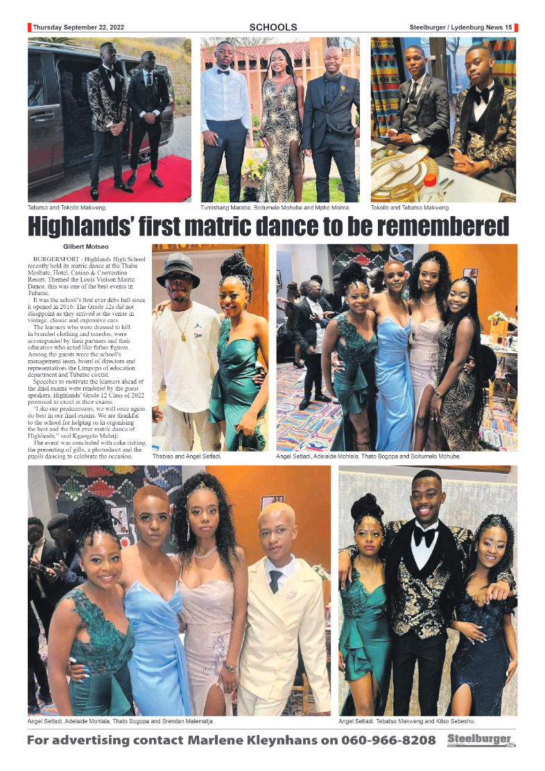 Steelburger News 22 September 2022 page 15