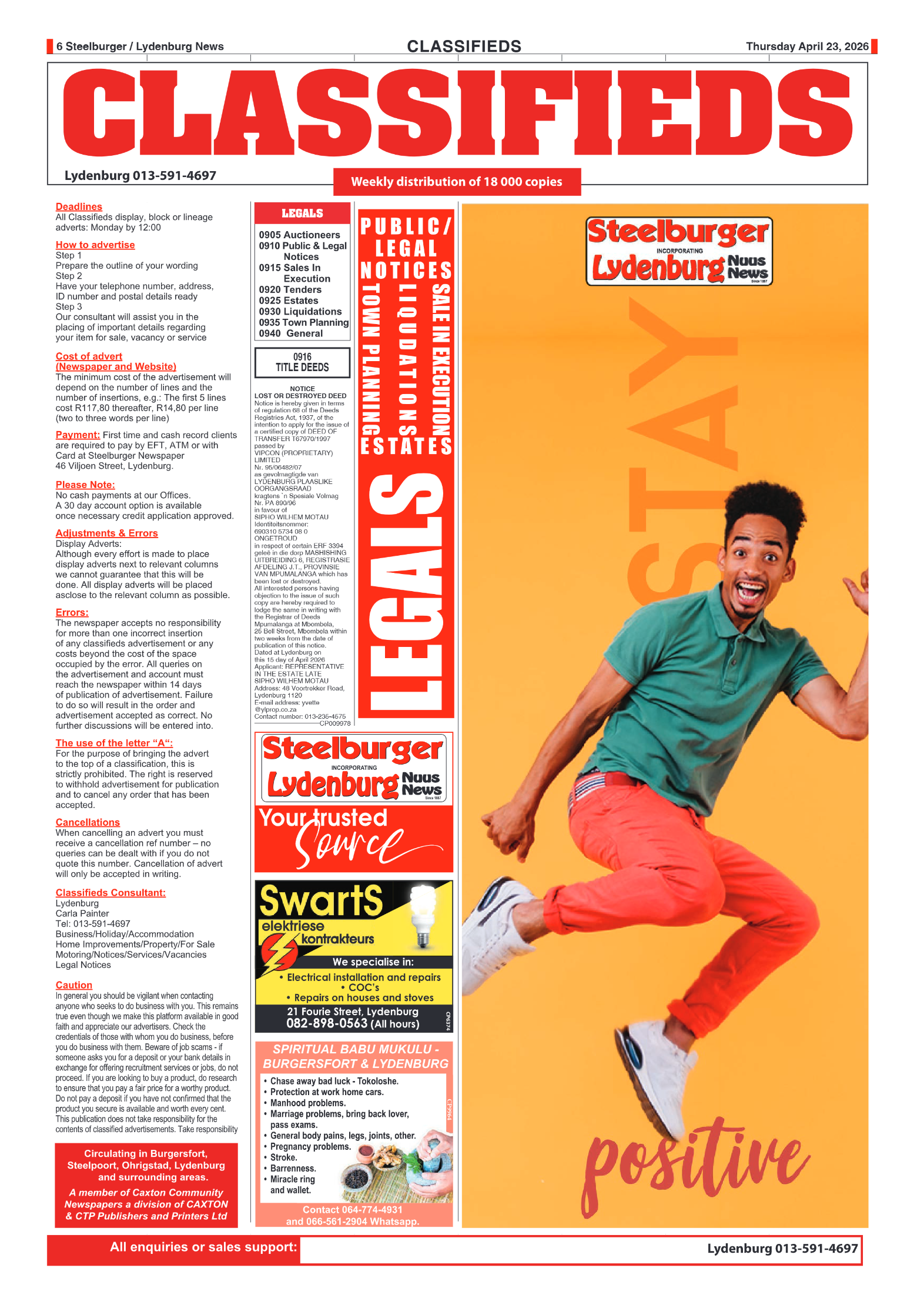 Steelburger News 23 April 2026 page 6