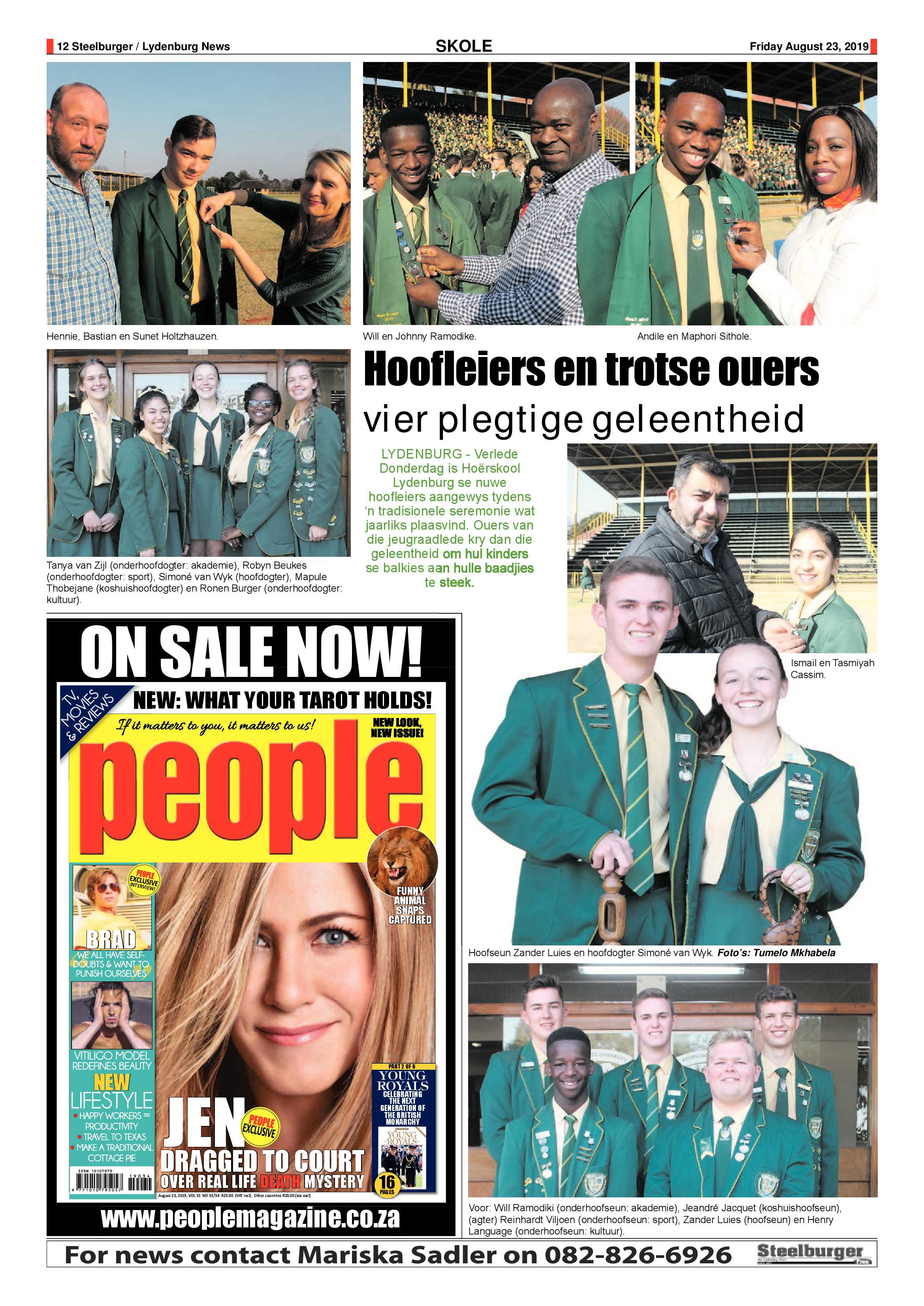 Steelburger News 23 August 2019 page 12