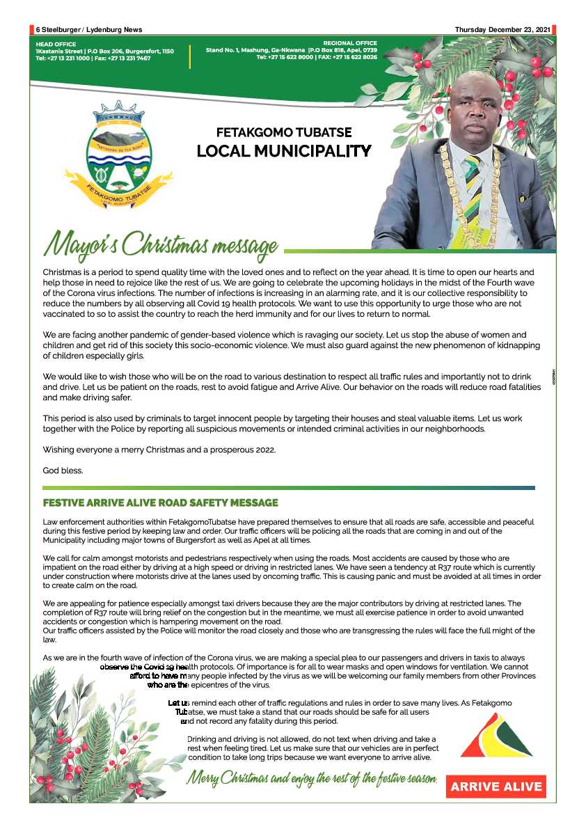 Steelburger News 23 December 2021 page 6