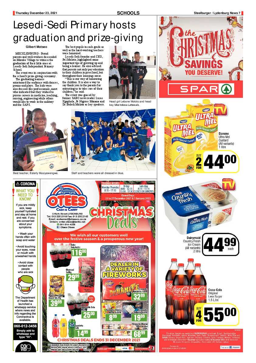 Steelburger News 23 December 2021 page 7