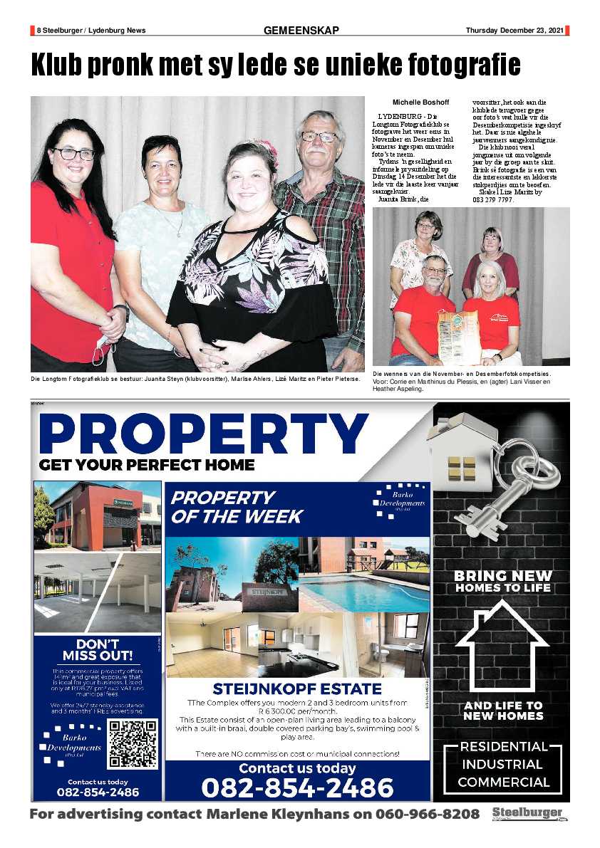 Steelburger News 23 December 2021 page 8