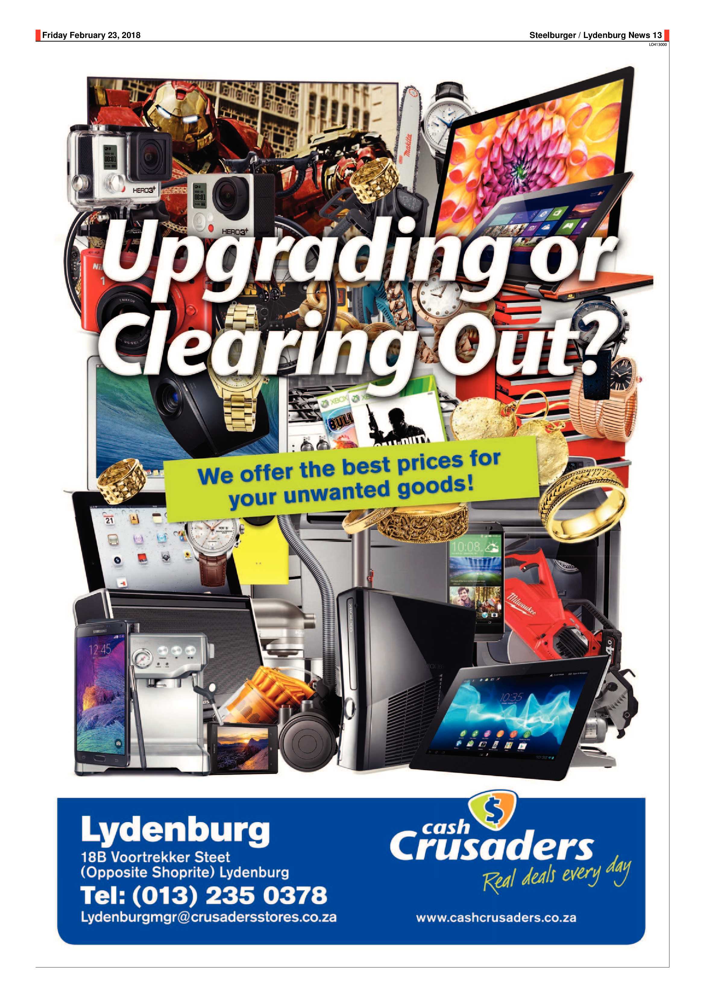 Steelburger News 23 February 2018 page 13