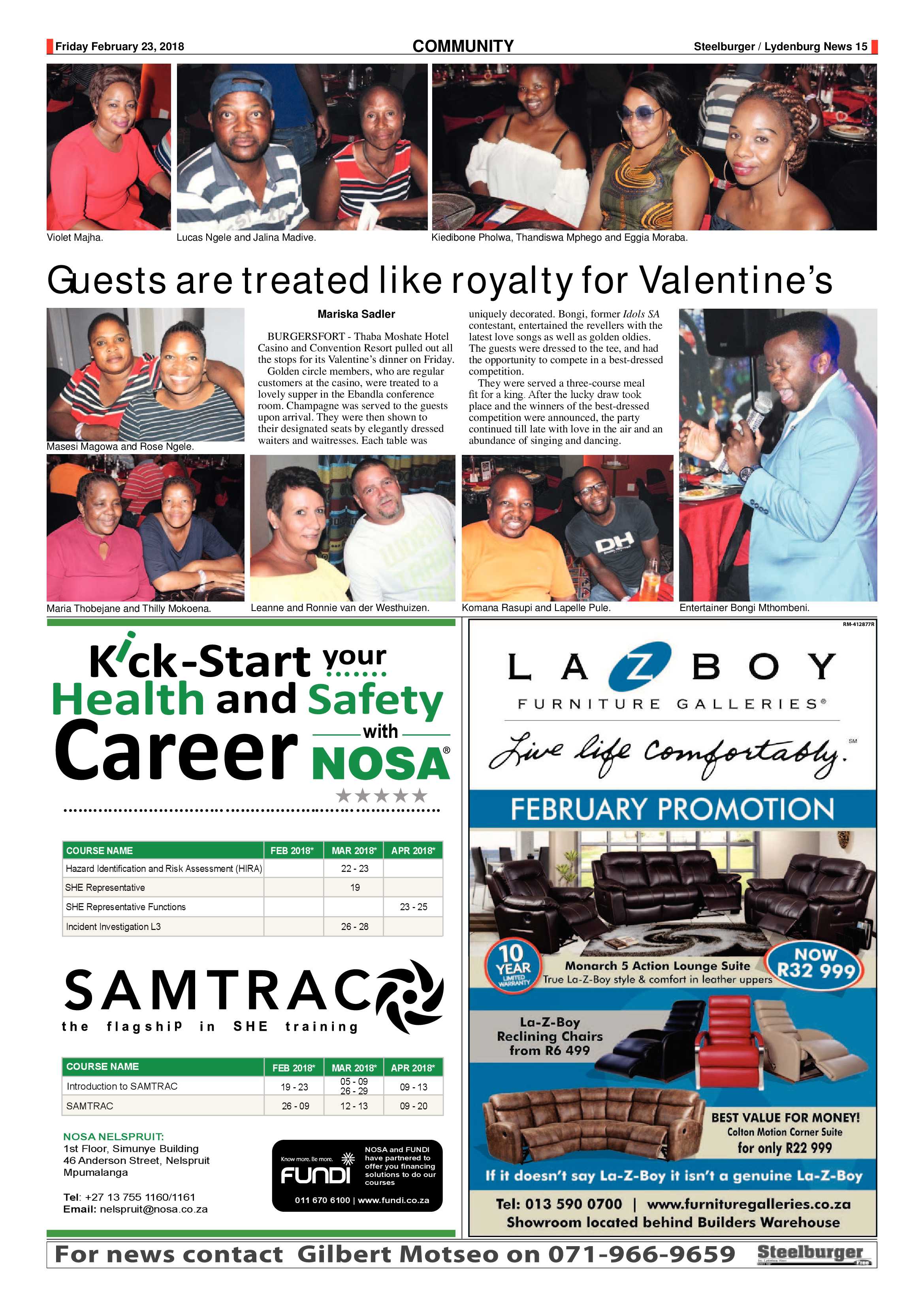 Steelburger News 23 February 2018 page 15