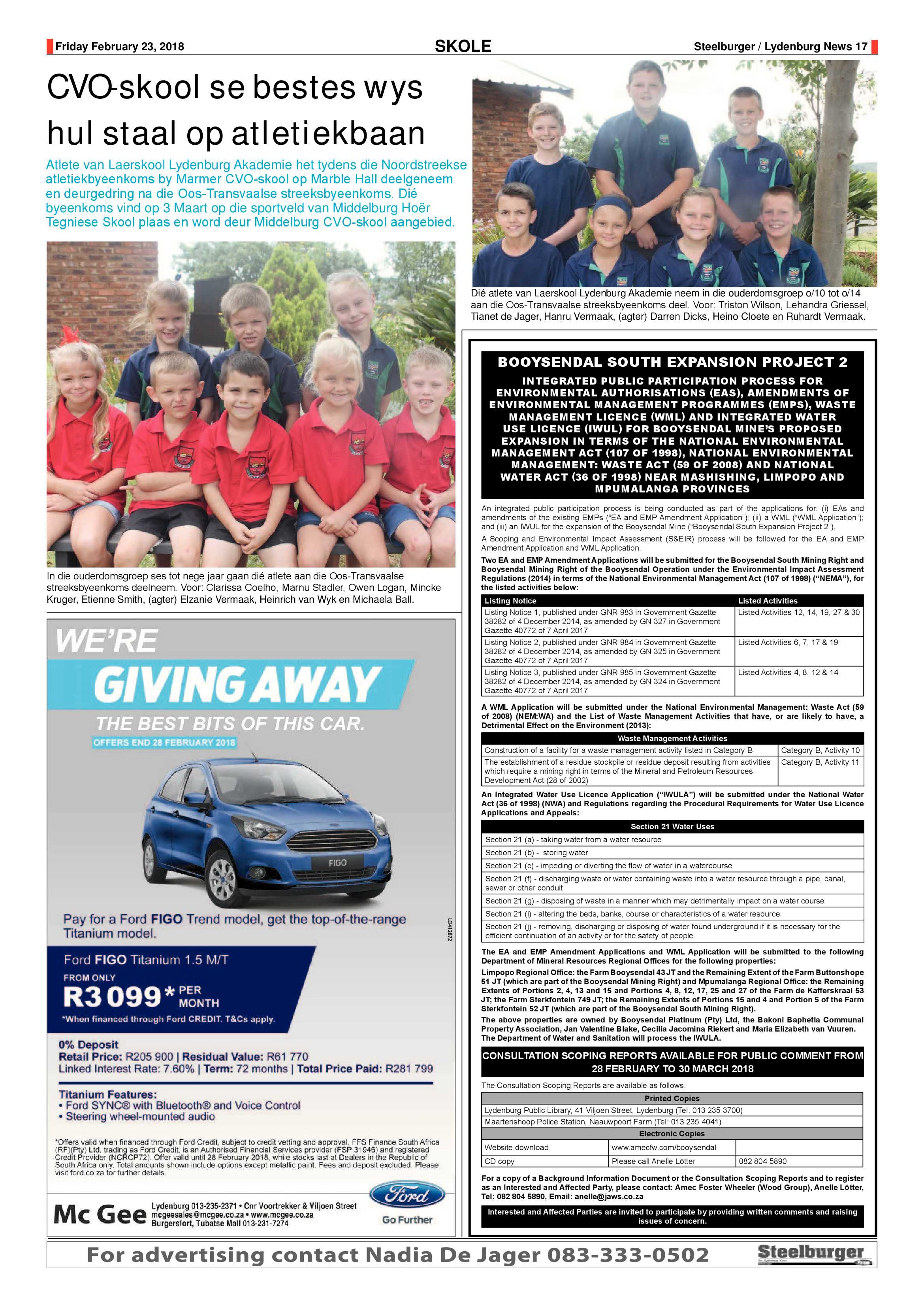 Steelburger News 23 February 2018 page 17