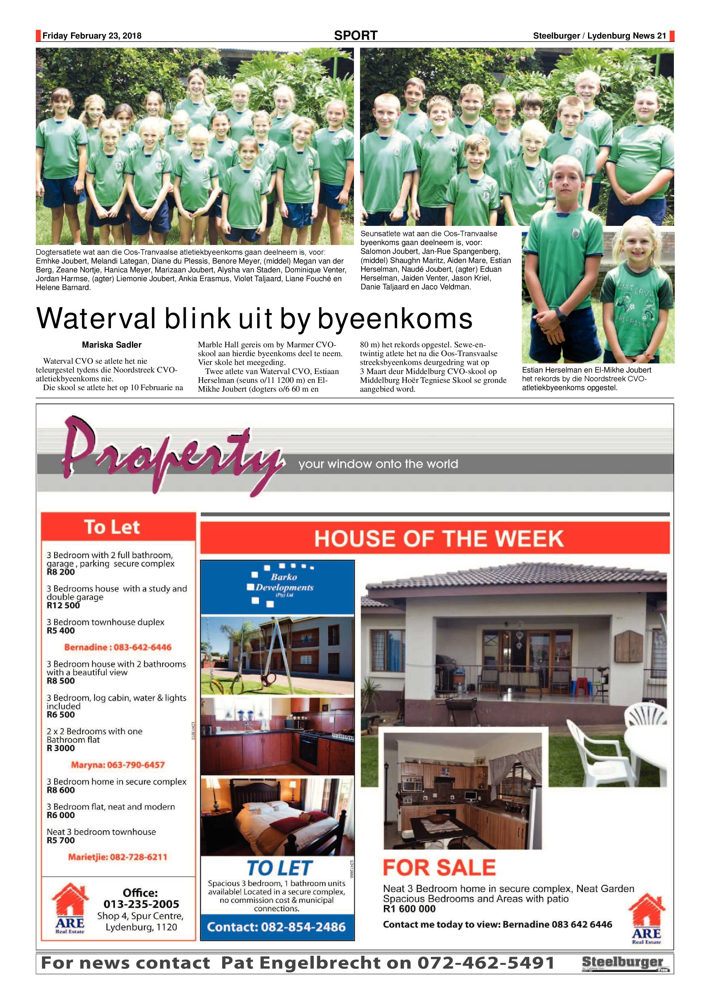 Steelburger News 23 February 2018 page 21