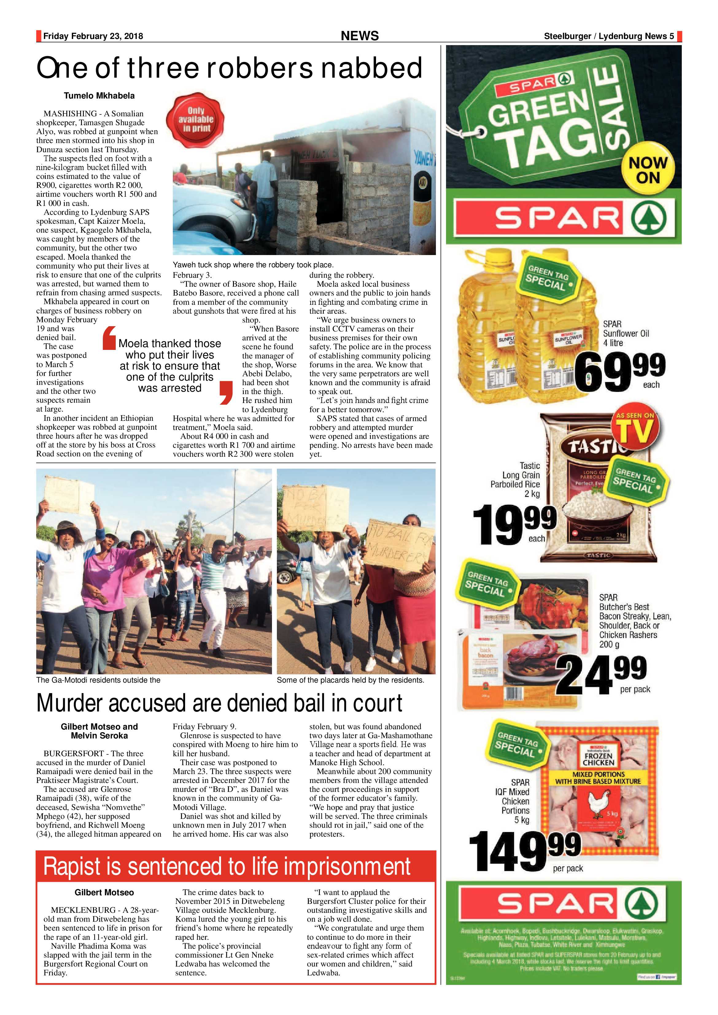Steelburger News 23 February 2018 page 5