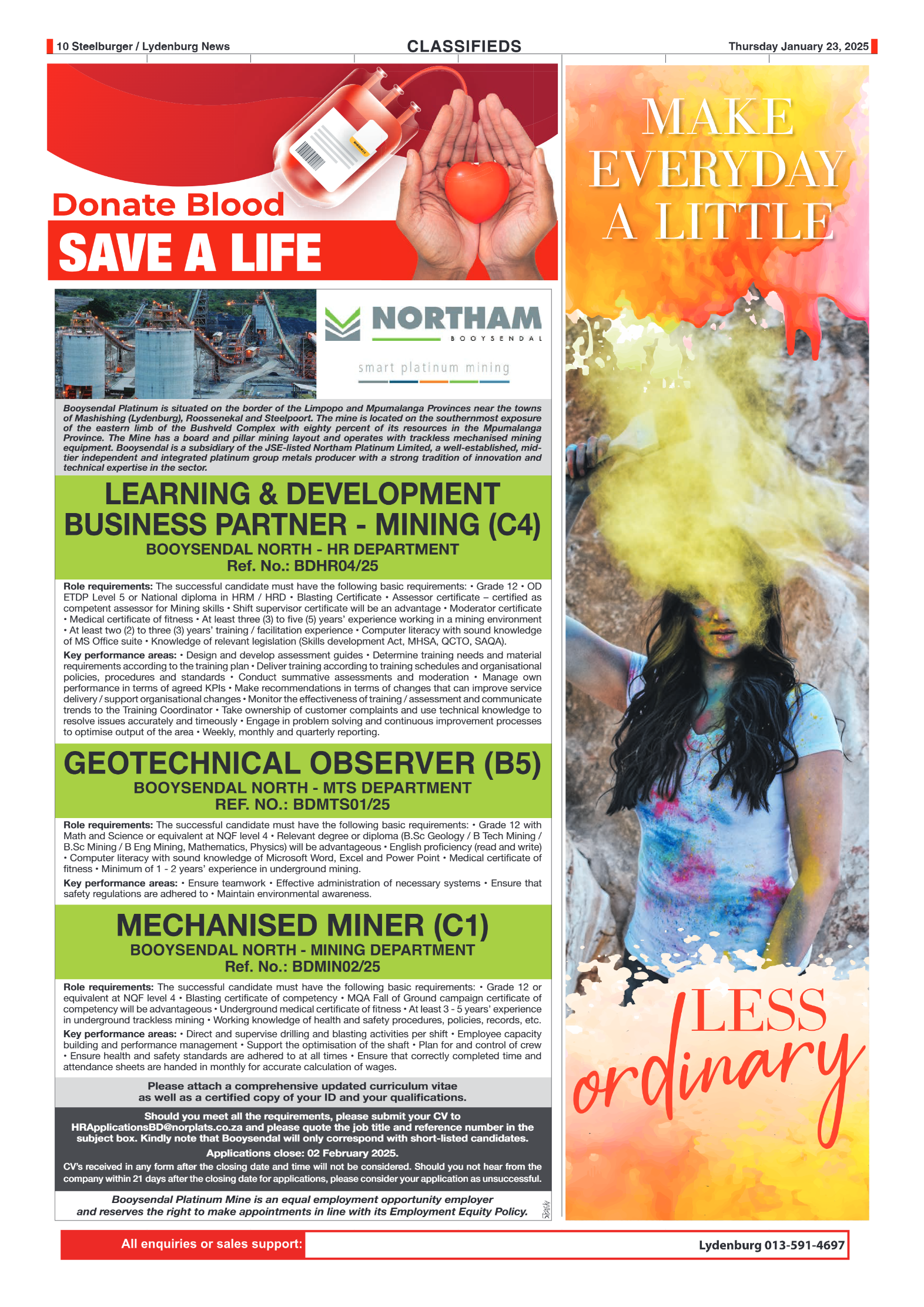 Steelburger News 23 November 2025 page 10