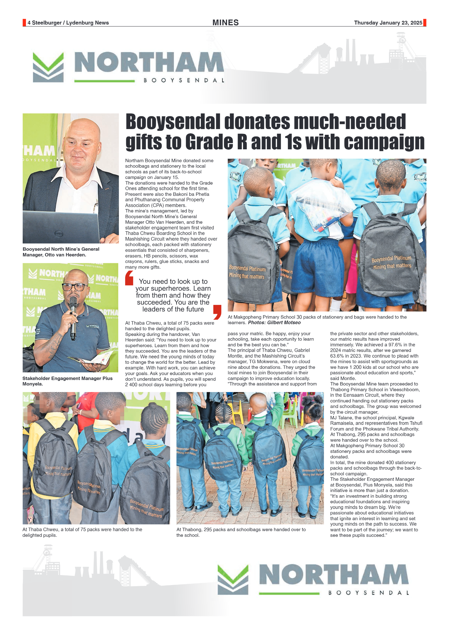 Steelburger News 23 November 2025 page 4