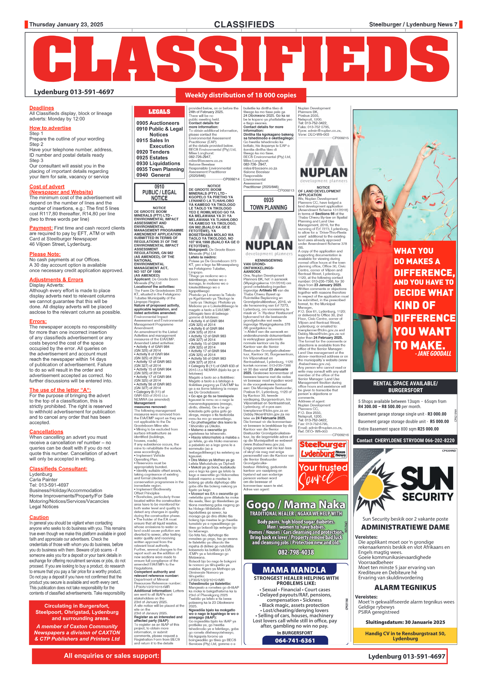 Steelburger News 23 November 2025 page 7