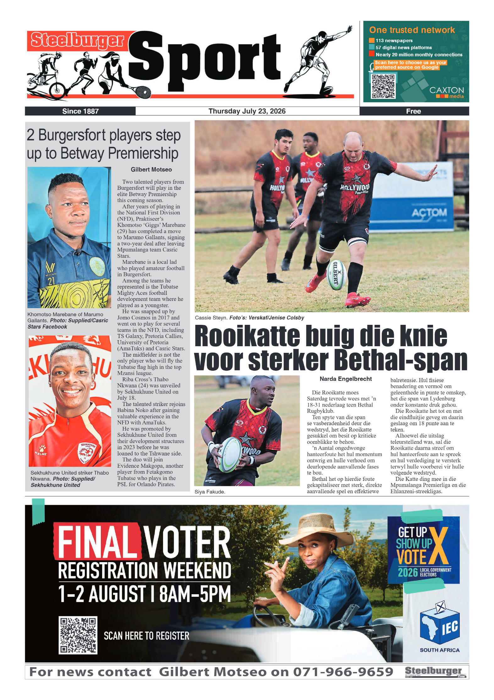 Steelburger News 23 July 2026 page 8
