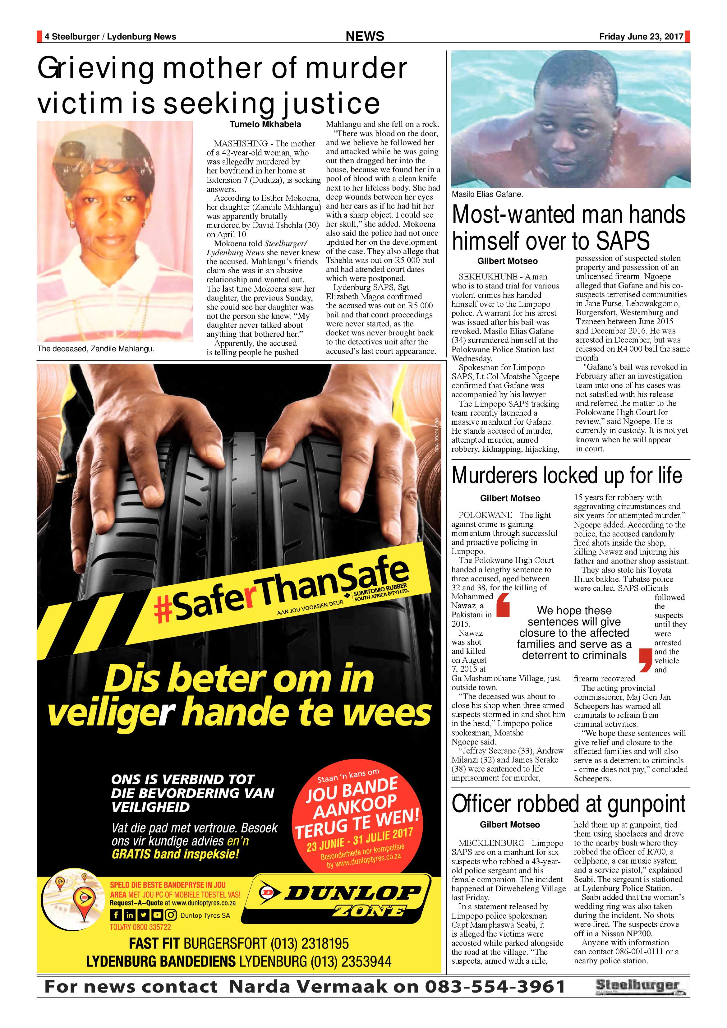 Steelburger News 23 June 2017 page 4