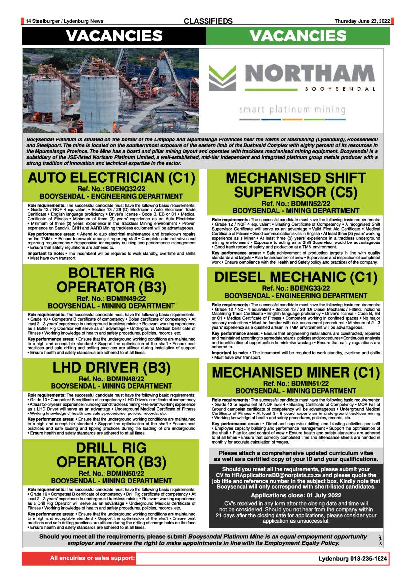 Steelburger News 23 June 2022 page 14