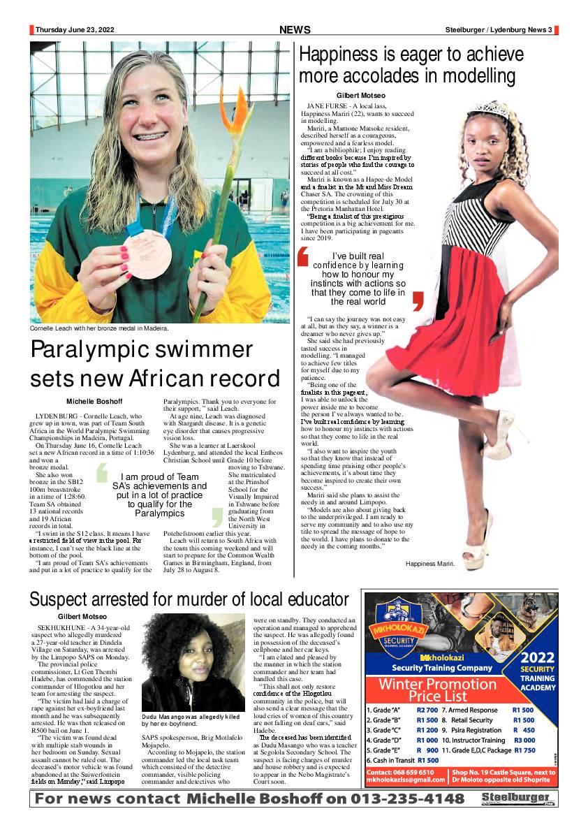 Steelburger News 23 June 2022 page 3