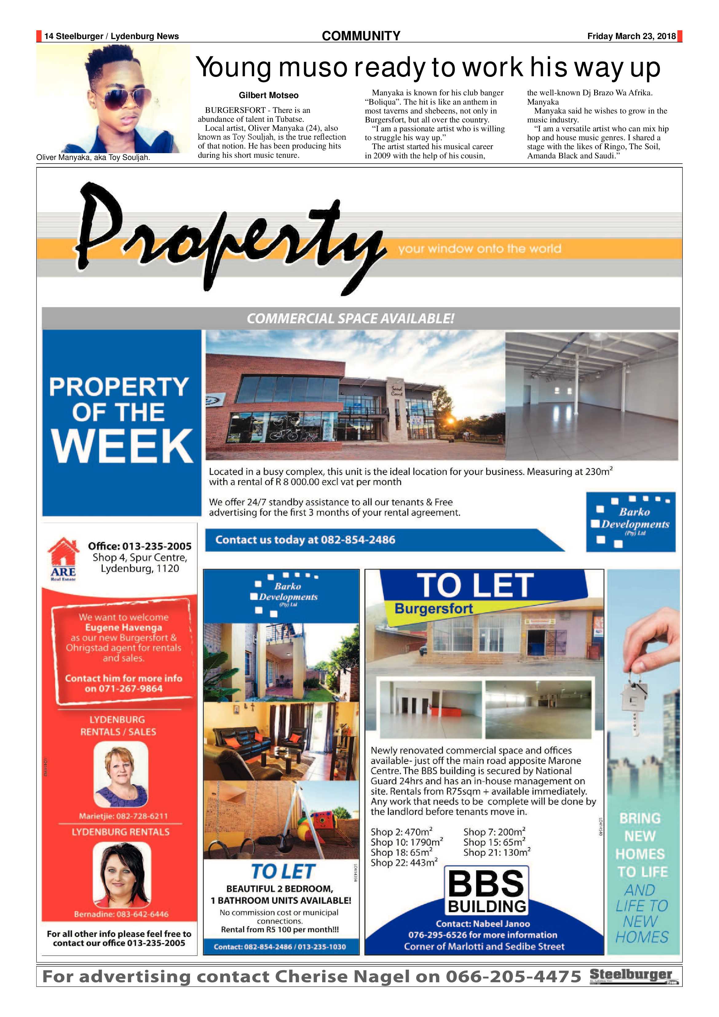 Steelburger News 23 March 2018 page 14