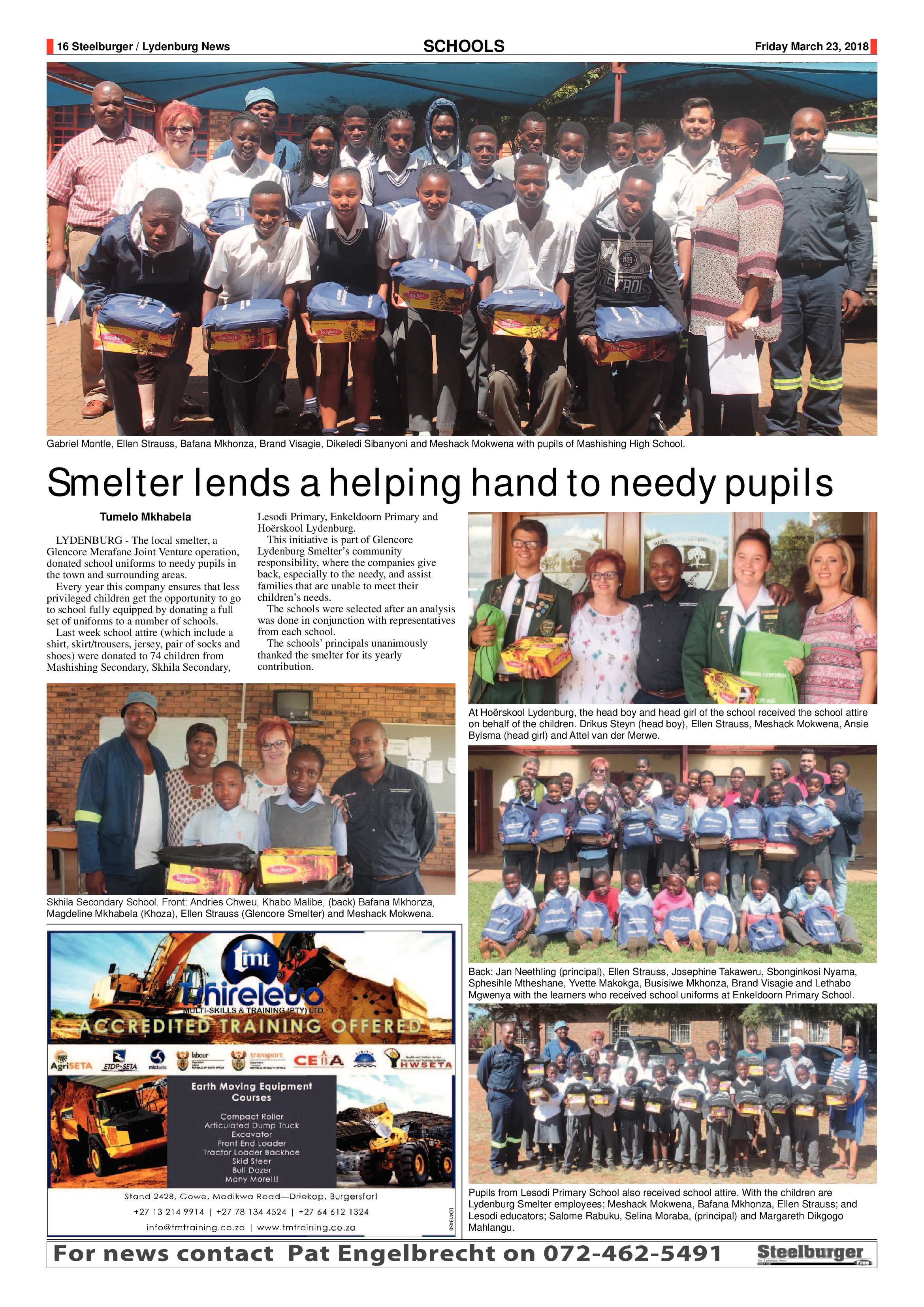 Steelburger News 23 March 2018 page 16