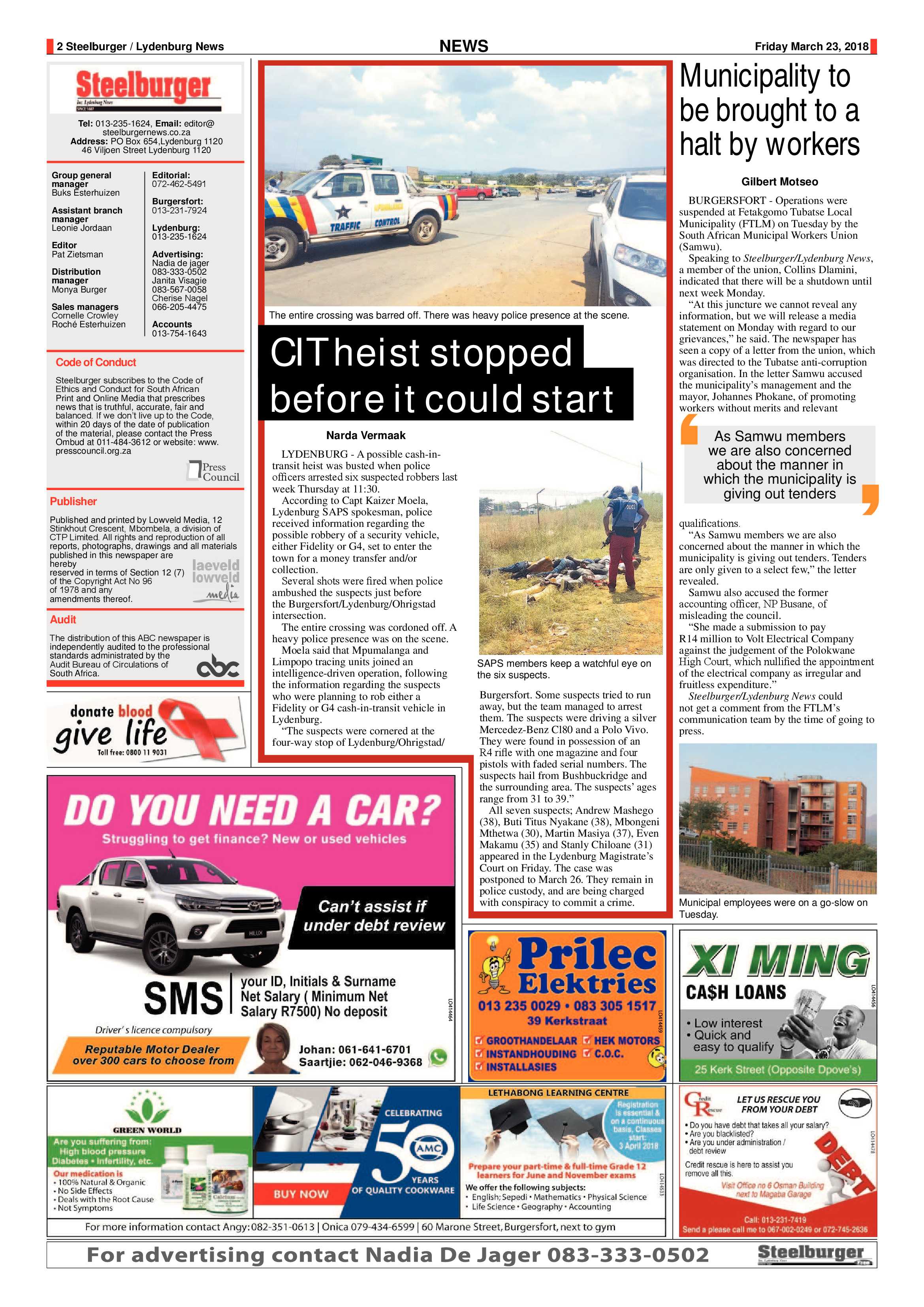 Steelburger News 23 March 2018 page 2