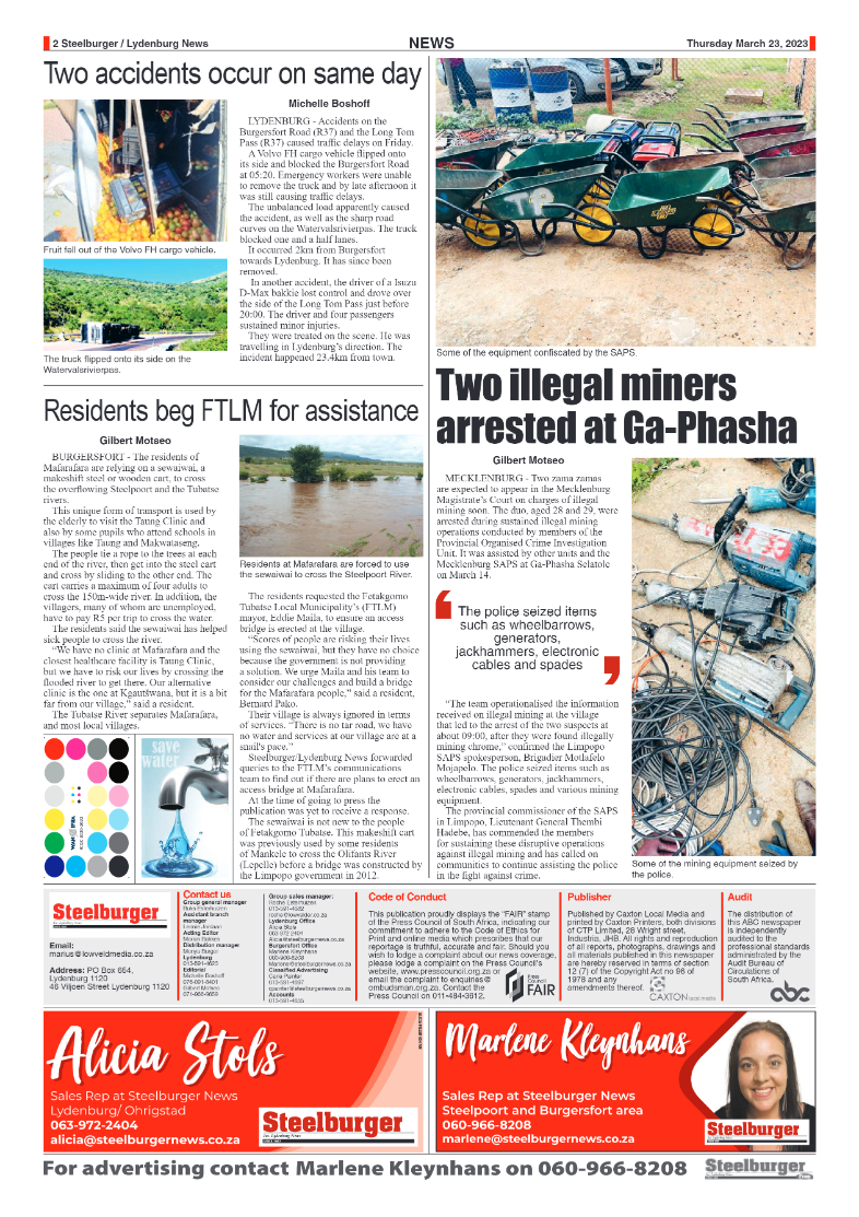Steelburger News 23 March 2023 page 2