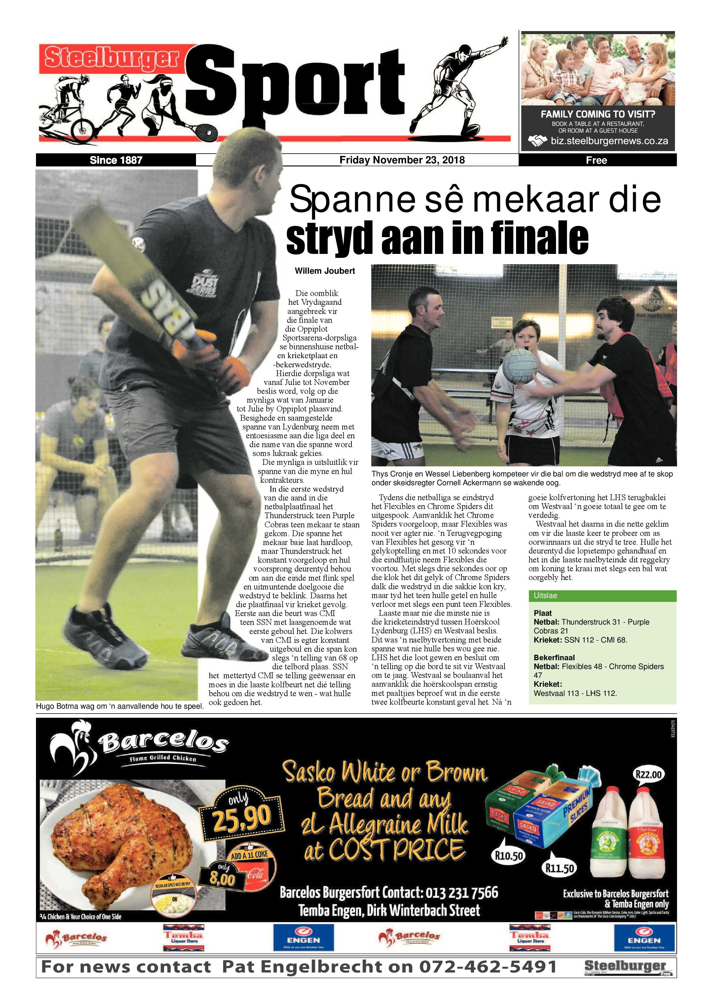 Steelburger News 23 November 2018 page 24